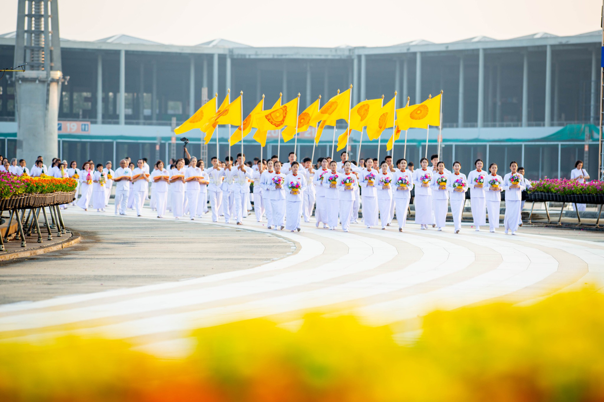 พิธีบรรพชาโครงการอุปสมบทหมู่ระดับอุดมศึกษา รุ่นที่ 53