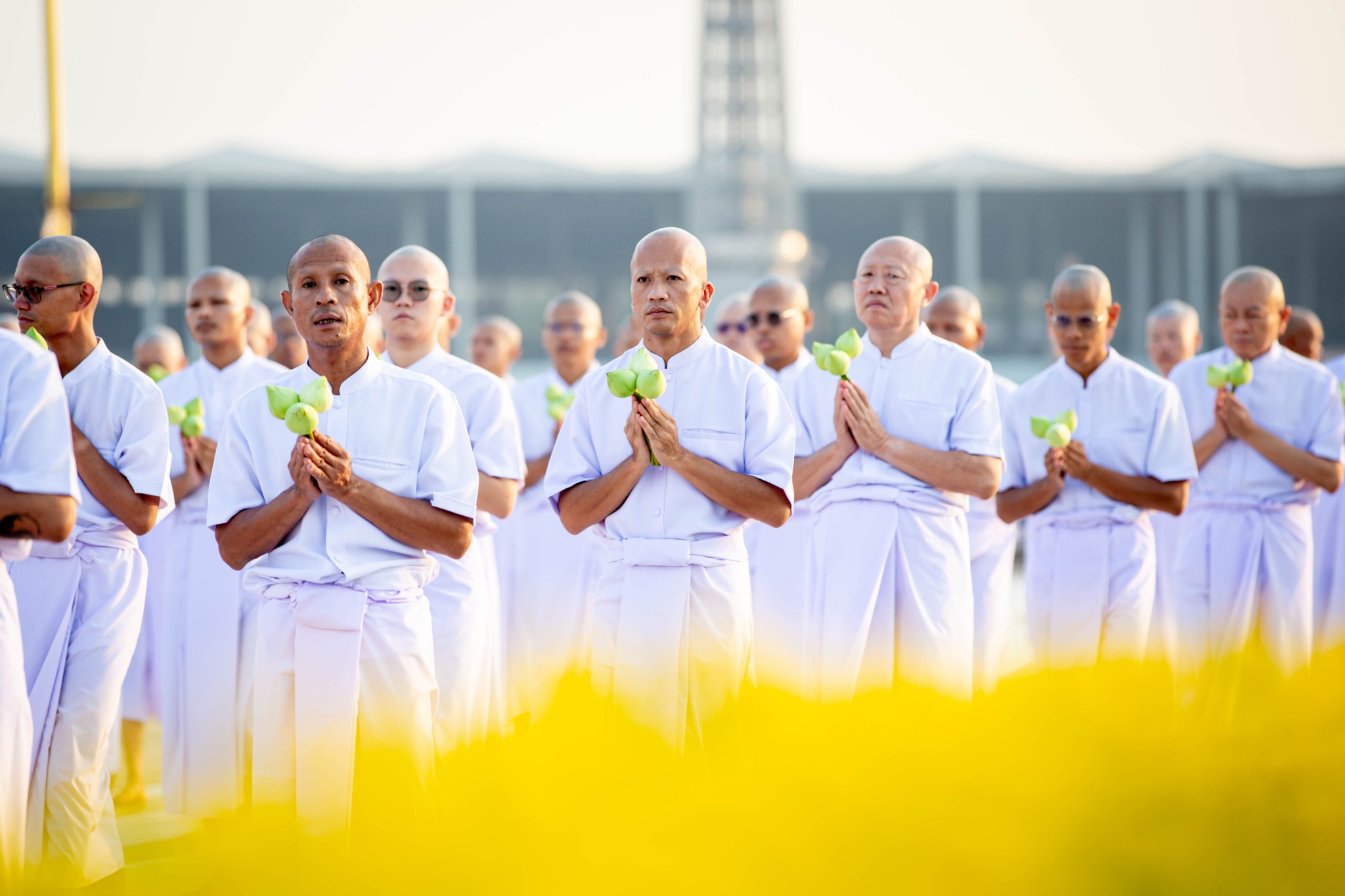 พิธีบรรพชาโครงการอุปสมบทหมู่ระดับอุดมศึกษา รุ่นที่ 53