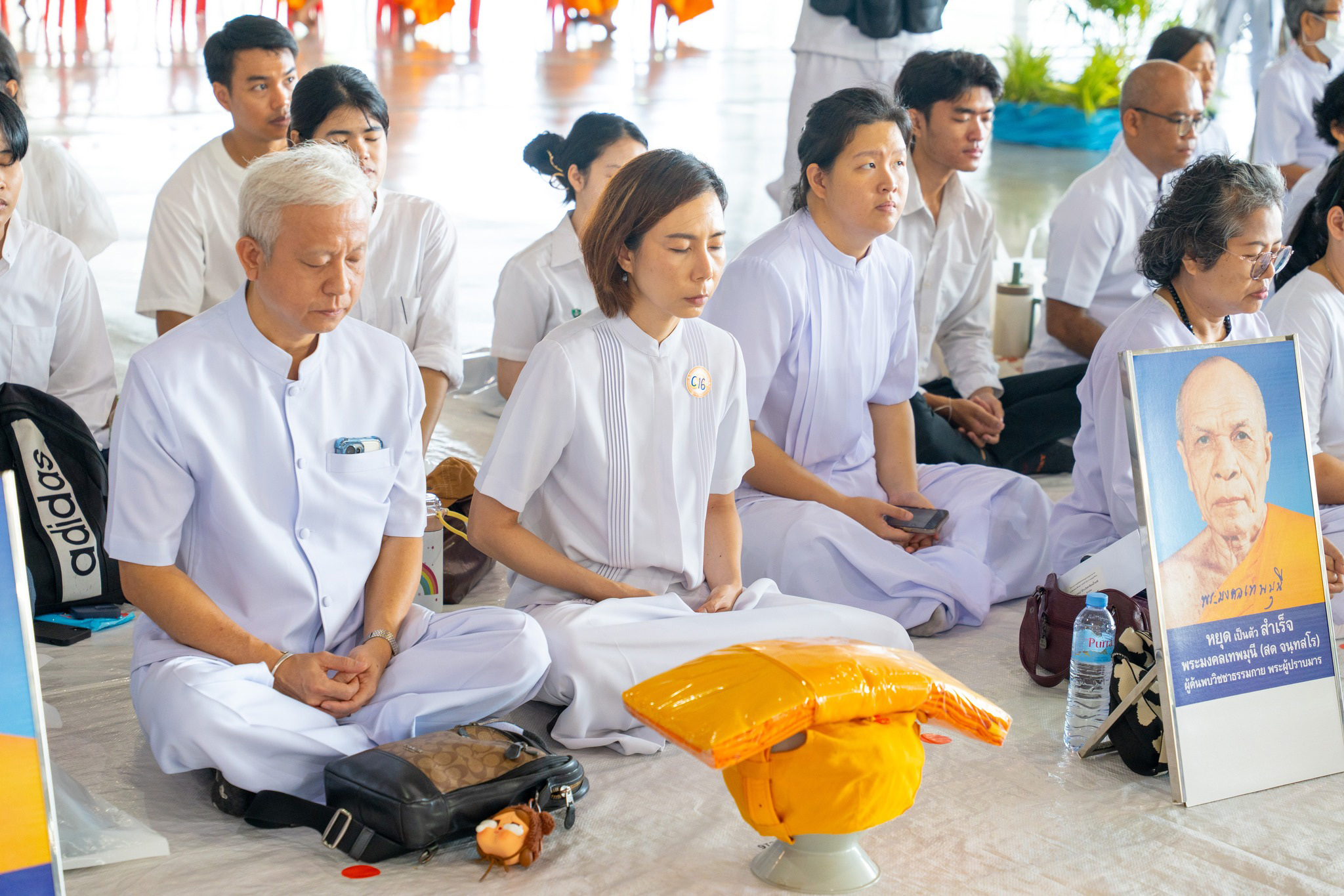 พิธีบรรพชาโครงการอุปสมบทหมู่ระดับอุดมศึกษา รุ่นที่ 53