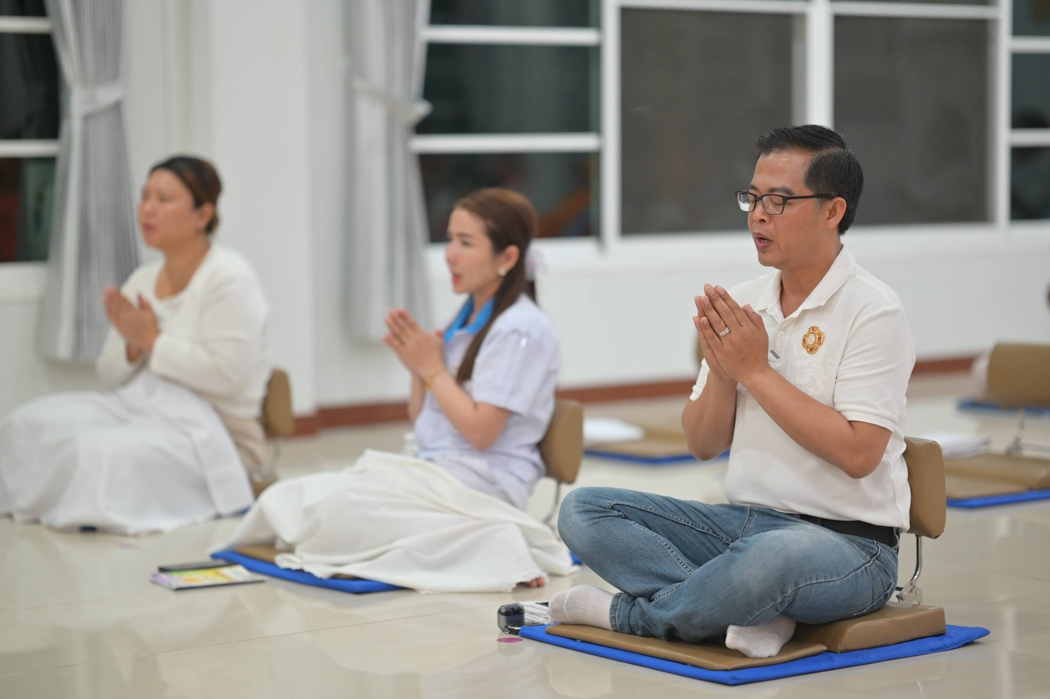 ศูนย์ปฏิบัติธรรมพนมสารคาม จัดกิจกรรมปฏิบัติธรรมประจำสัปดาห์