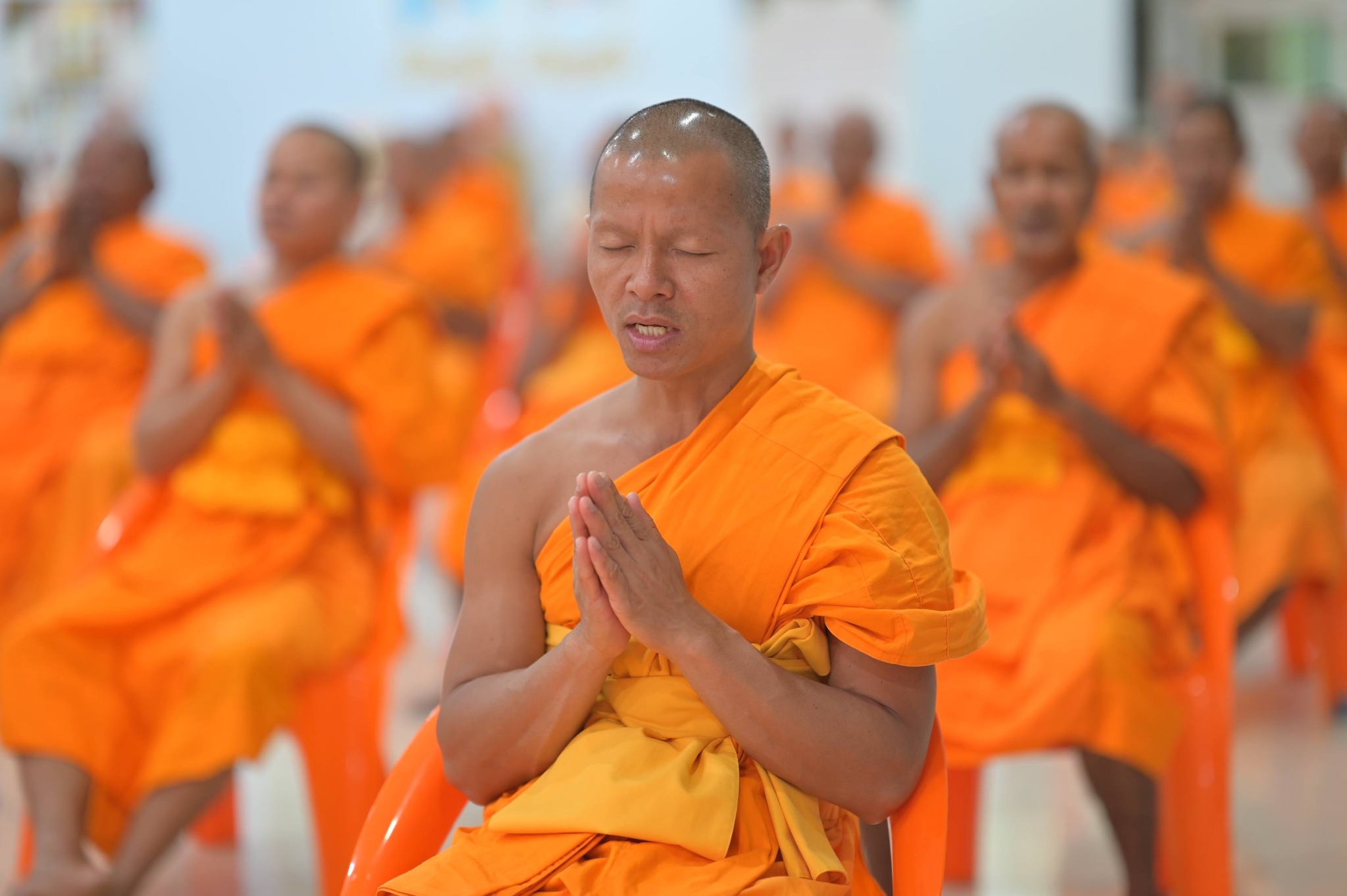 ศูนย์ปฏิบัติธรรมพนมสารคาม จัดกิจกรรมปฏิบัติธรรมประจำสัปดาห์