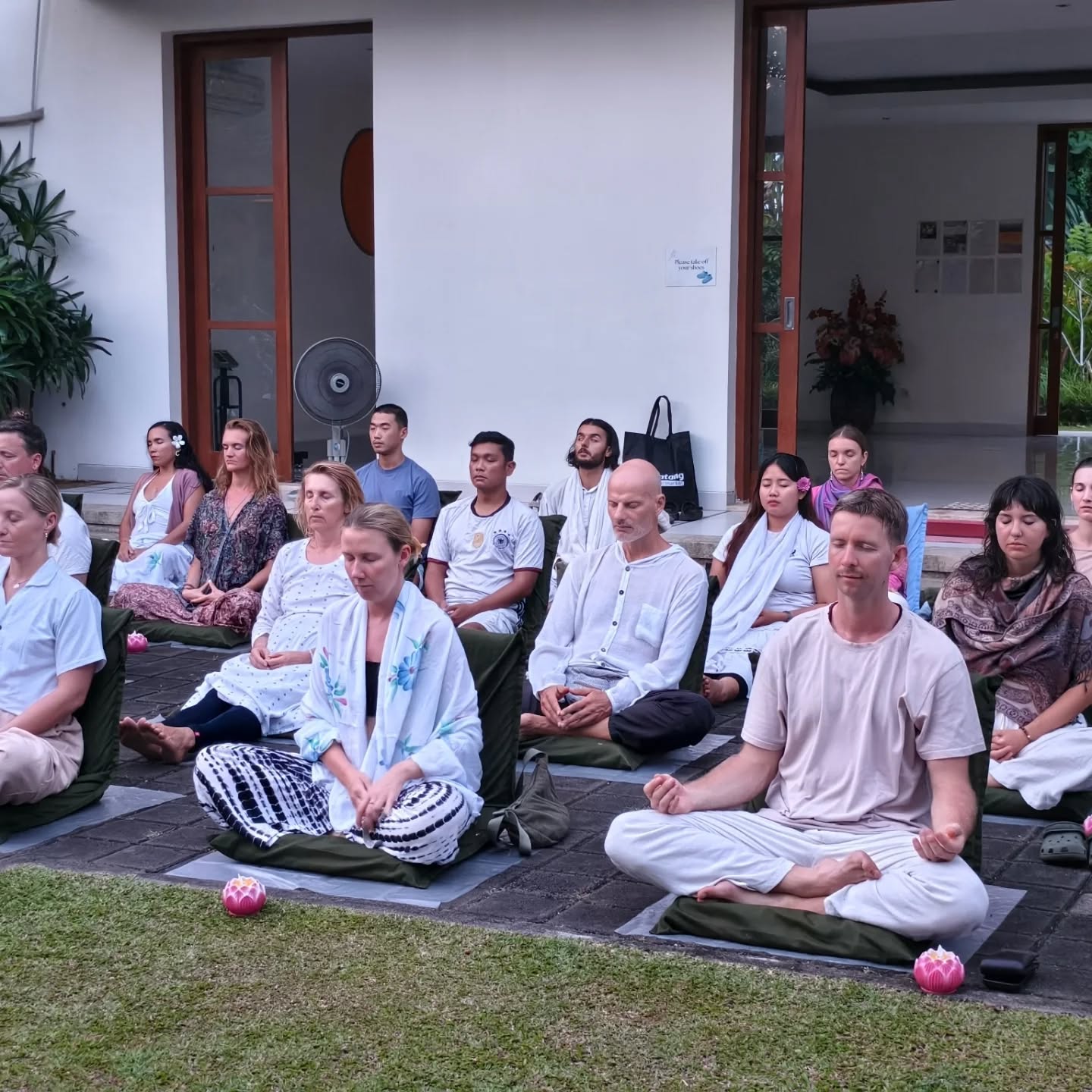 Bali Meditation Center inspires inner peace seekers to meditate.