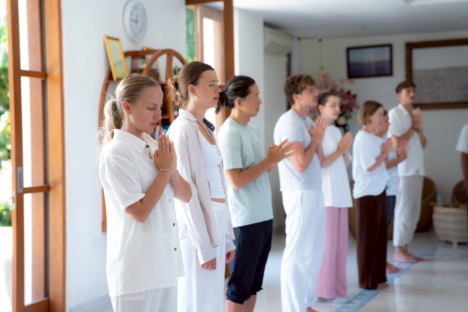 Bali Meditation Center inspires inner peace seekers to meditate.