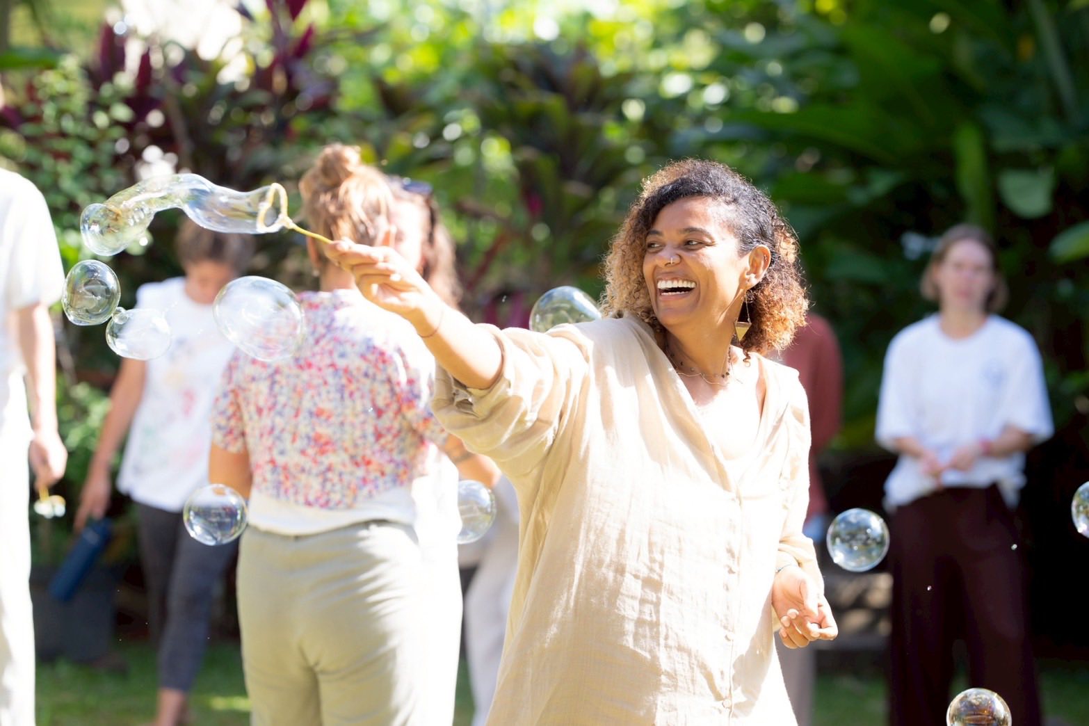 Bali Meditation Center inspires inner peace seekers to meditate.