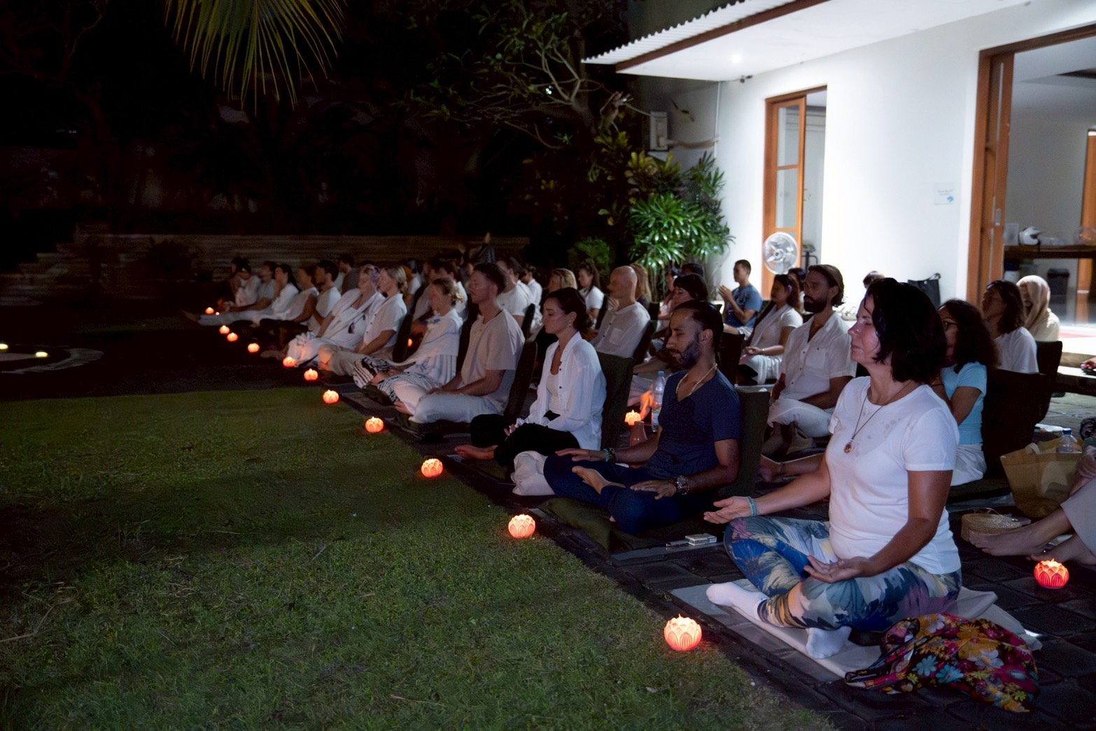 Bali Meditation Center inspires inner peace seekers to meditate.