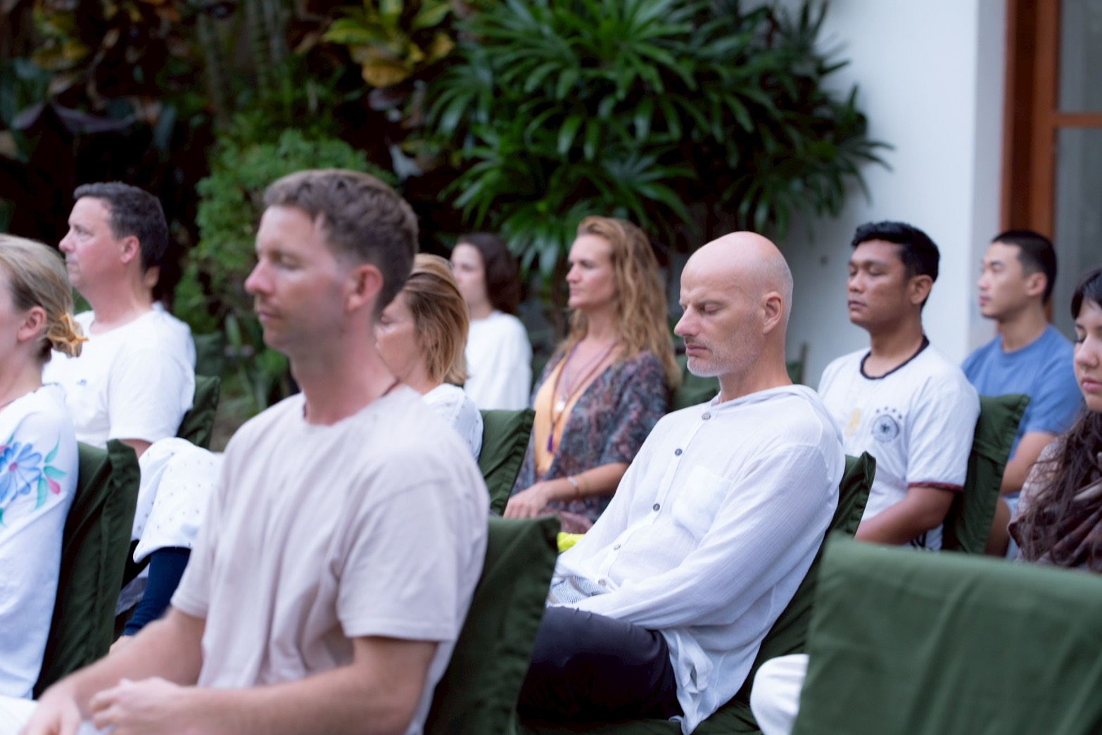 Bali Meditation Center inspires inner peace seekers to meditate.
