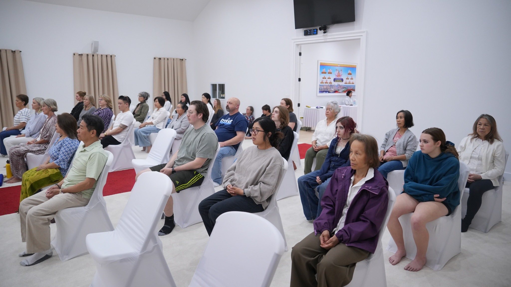 วัดพระธรรมกายเทนเนสซี จัดปฏิบัติธรรมสำหรับชาวท้องถิ่น