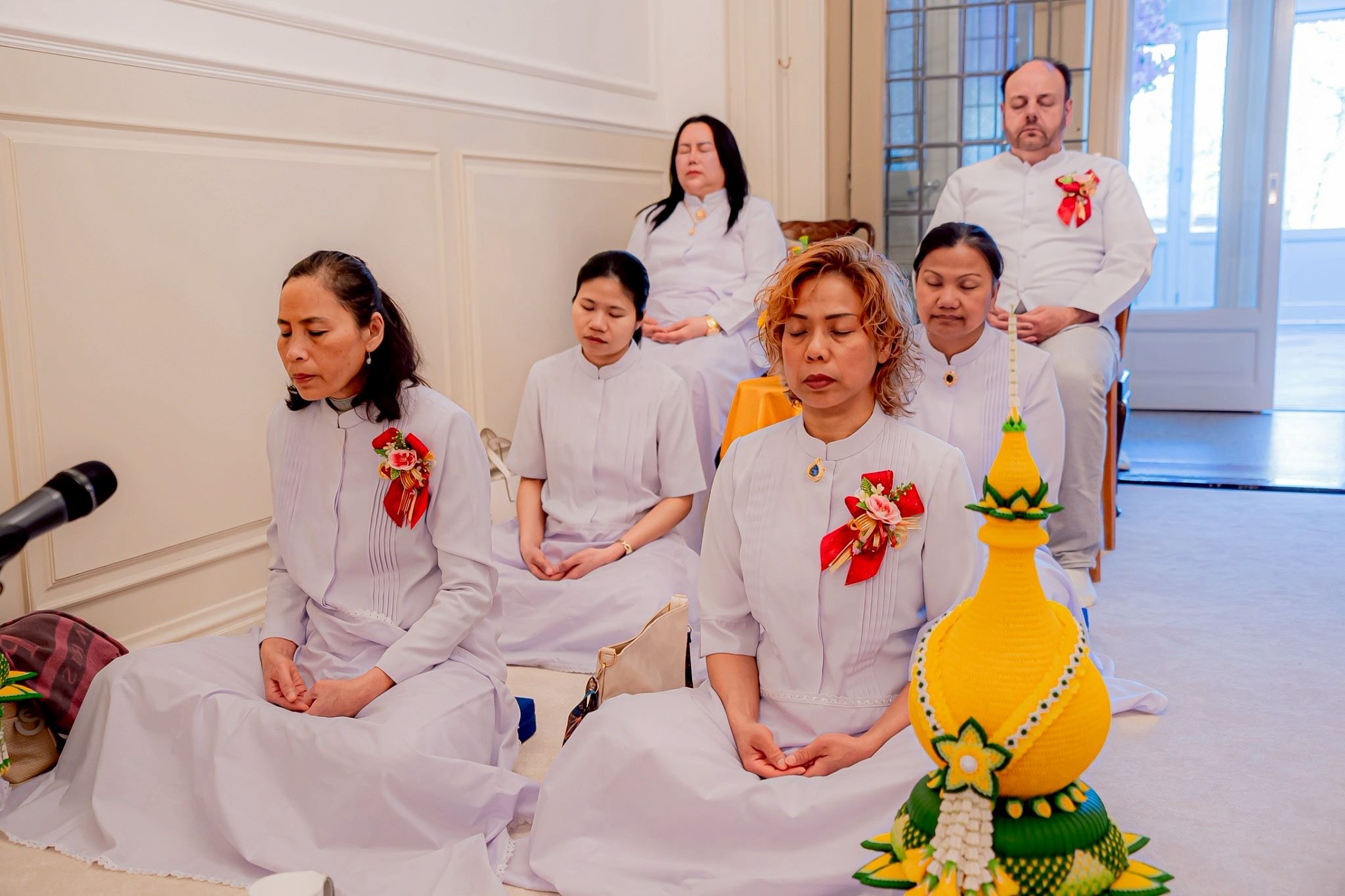 วัดพระธรรมกายเนเธอร์แลนด์ จัดพิธีมุทิตาอายุวัฒนมงคล 82 ปี หลวงพ่อธัมมชโย