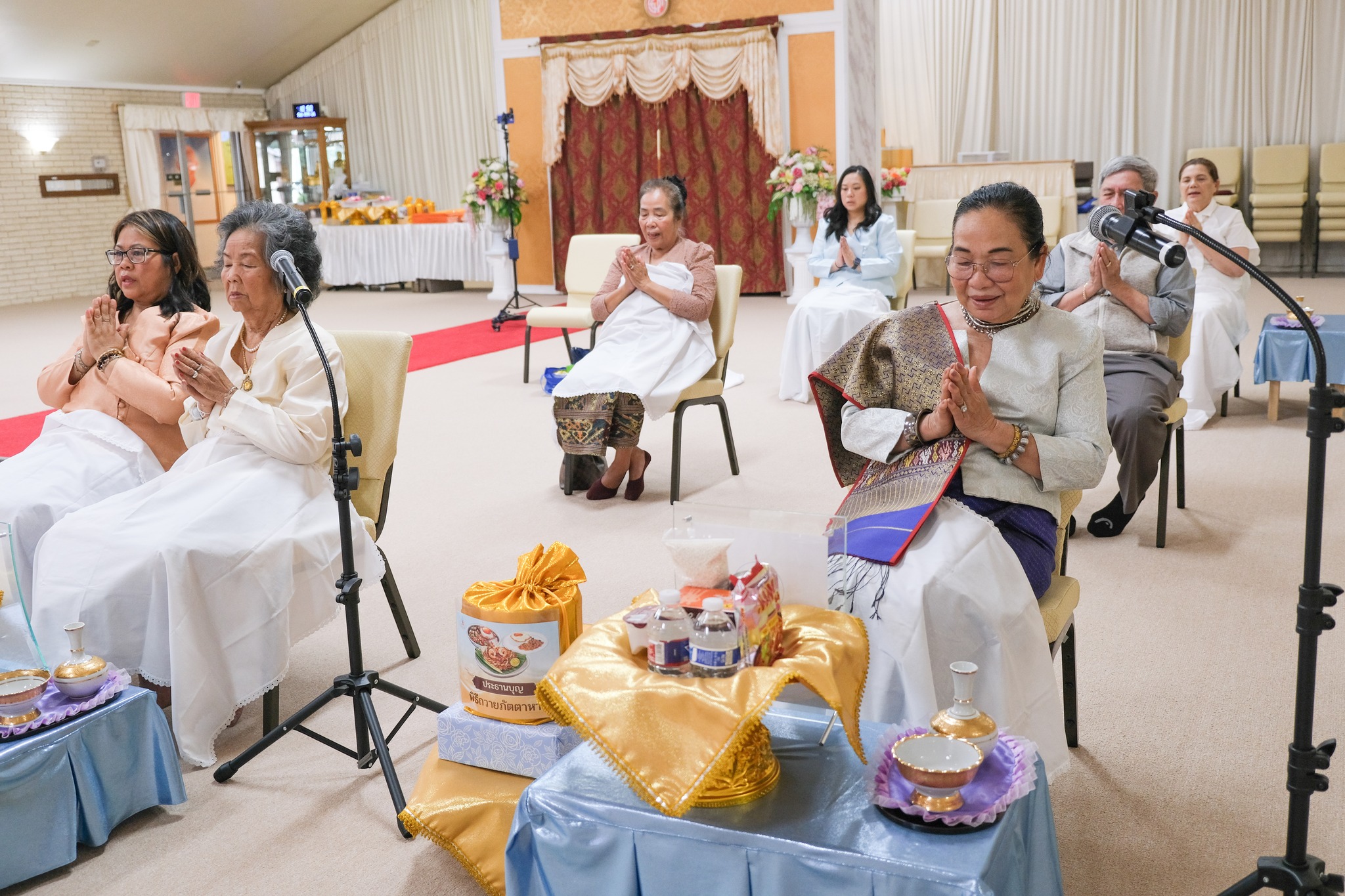 วัดพระธรรมกายเท็กซัส จัดกิจกรรมงานบุญวันอาทิตย์