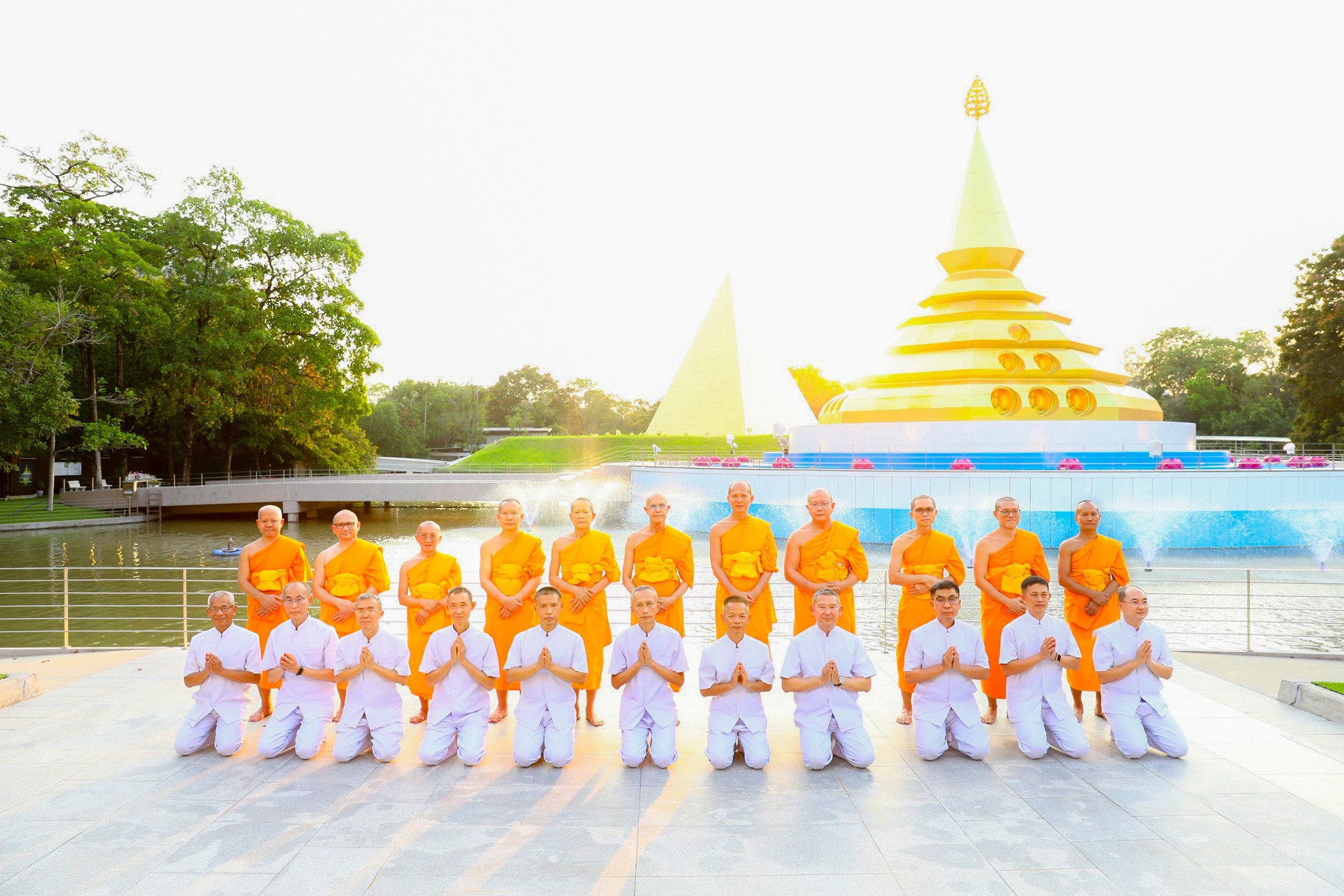 อุบาสกอุปสมบทอุทิศชีวิต ในวันวิสาขบูชา วันอาทิตย์ที่ 31 พฤษภาคม พ.ศ. 2569