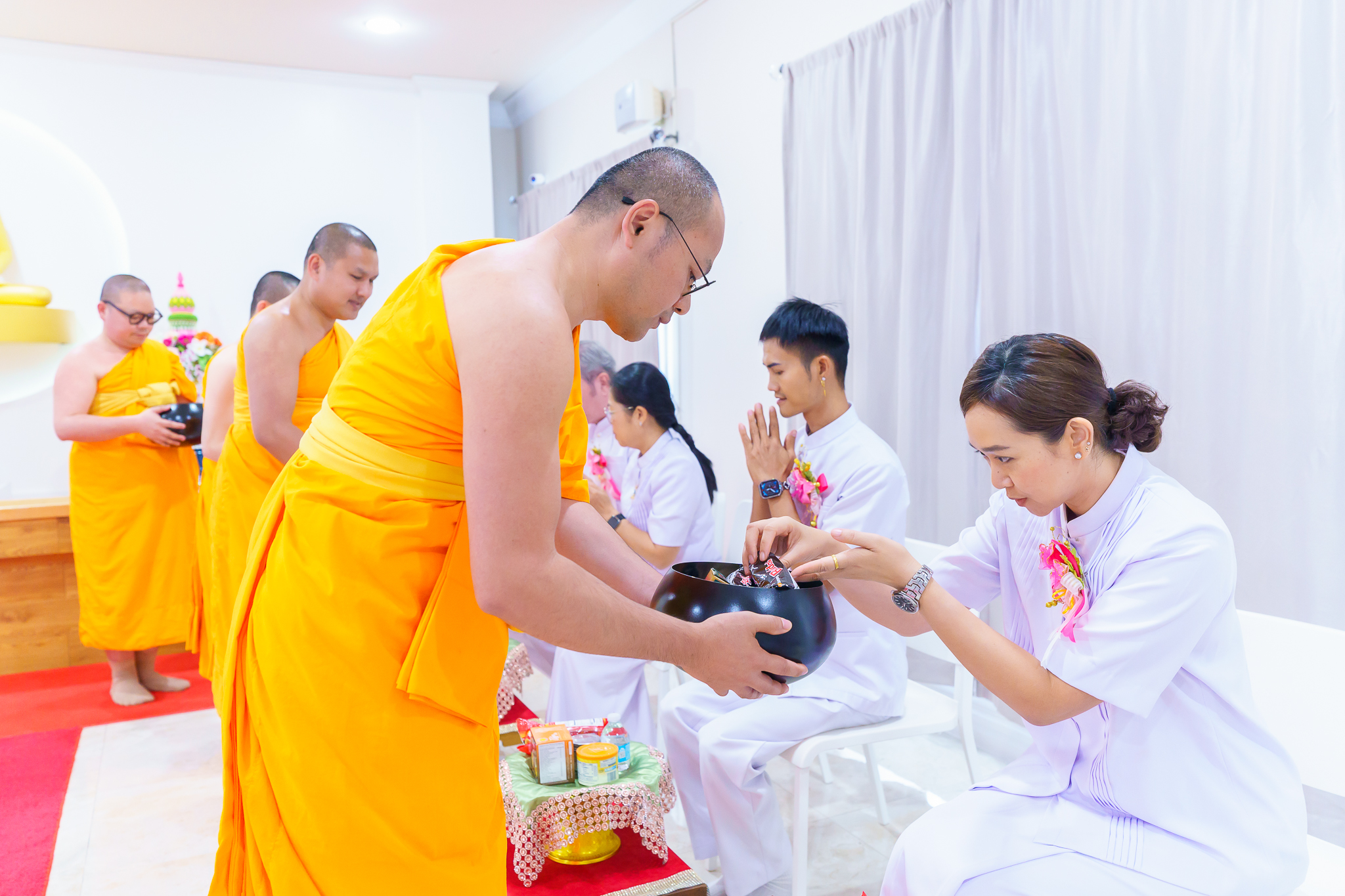 วัดพระธรรมกายปาล์มบีช จัดงานบุญวันอาทิตย์