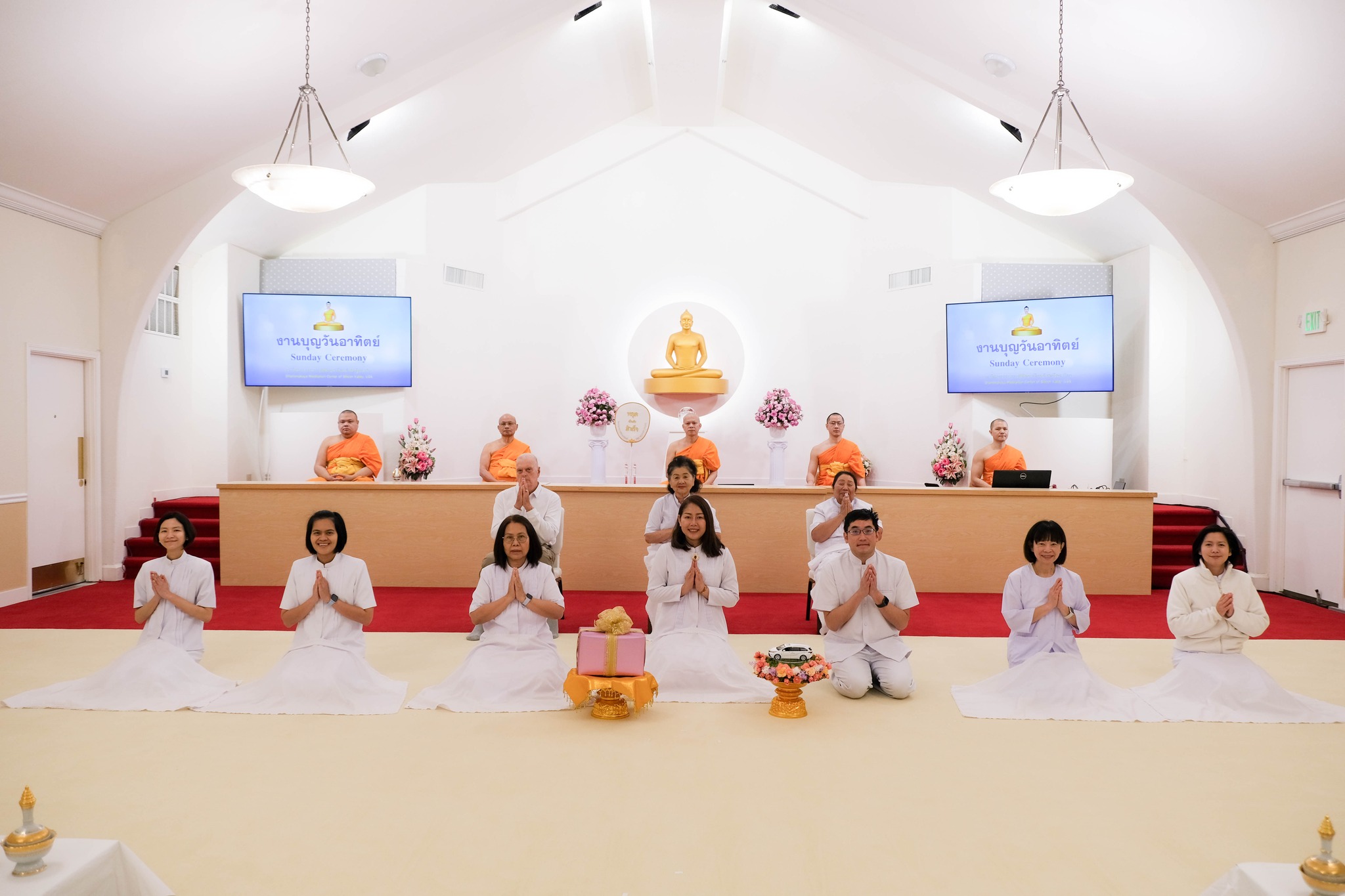 วัดพระธรรมกายซิลิคอนวัลเลย์ จัดกิจกรรมงานบุญวันอาทิตย์