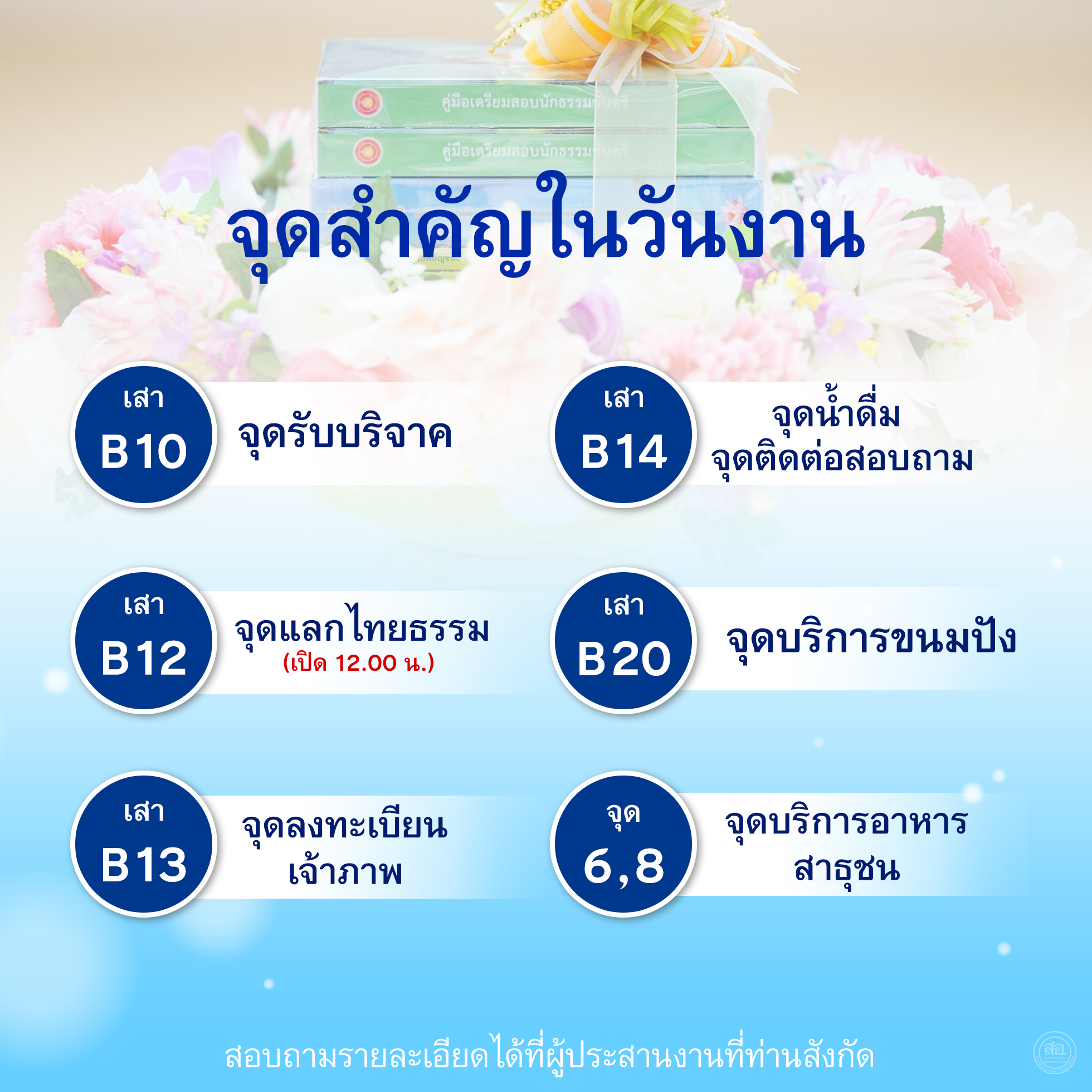 พิธีร่วมบุญการศึกษา พระภิกษุ สามเณร พ.ศ. 2569