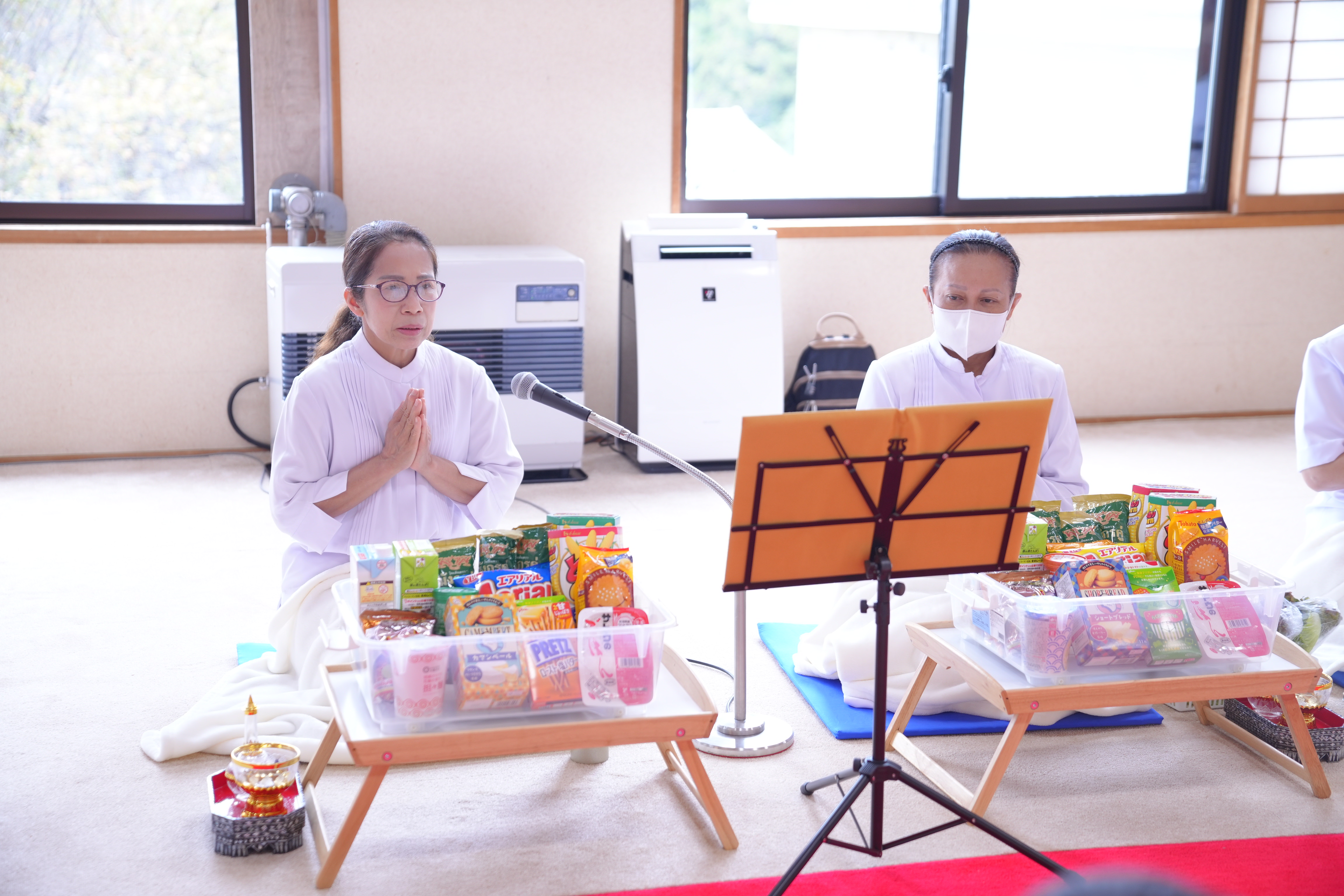วัดพระธรรมกายนางาโน่ จัดงานบุญบูชาข้าวพระ