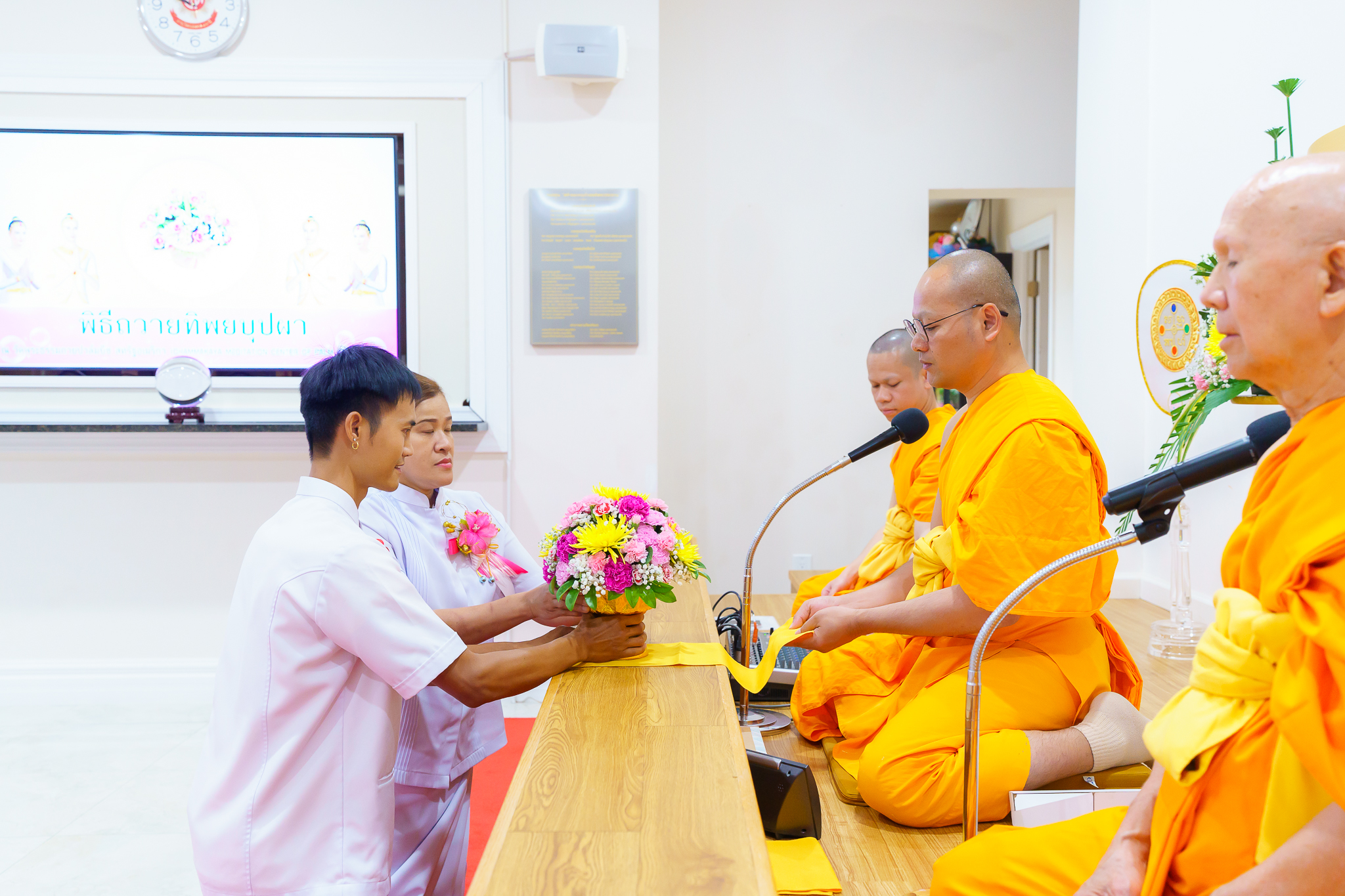 วัดพระธรรมกายปาล์มบีช จัดงานบุญบูชาข้าวพระ