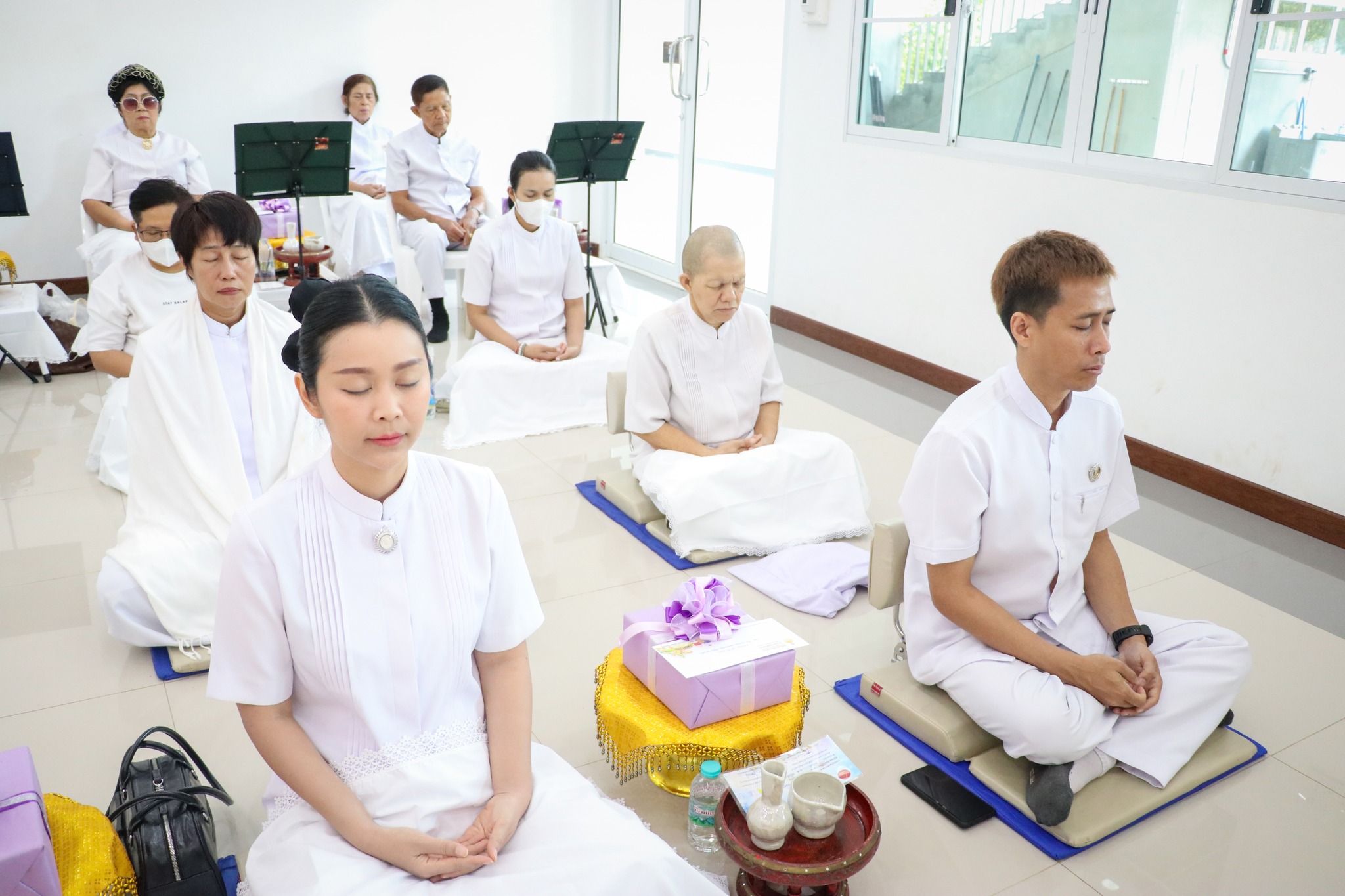 ธุดงคสถานพิษณุโลก จัดงานบุญบูชาข้าวพระ