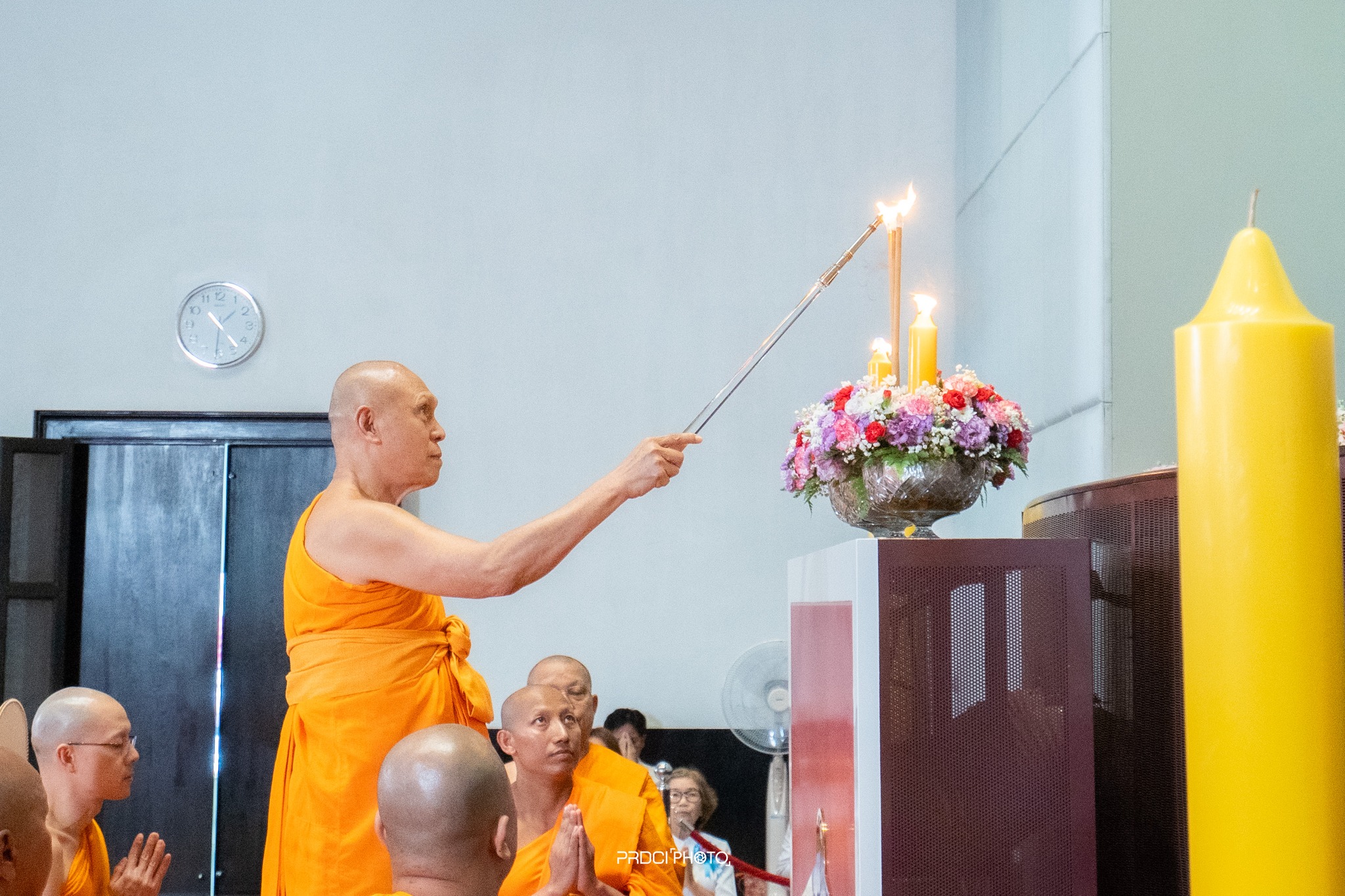 พิธีอุปสมบทสามเณรเตรียม DCI รุ่นที่ 23 ณ อุโบสถพระไตรปิฎก วัดพระธรรมกาย