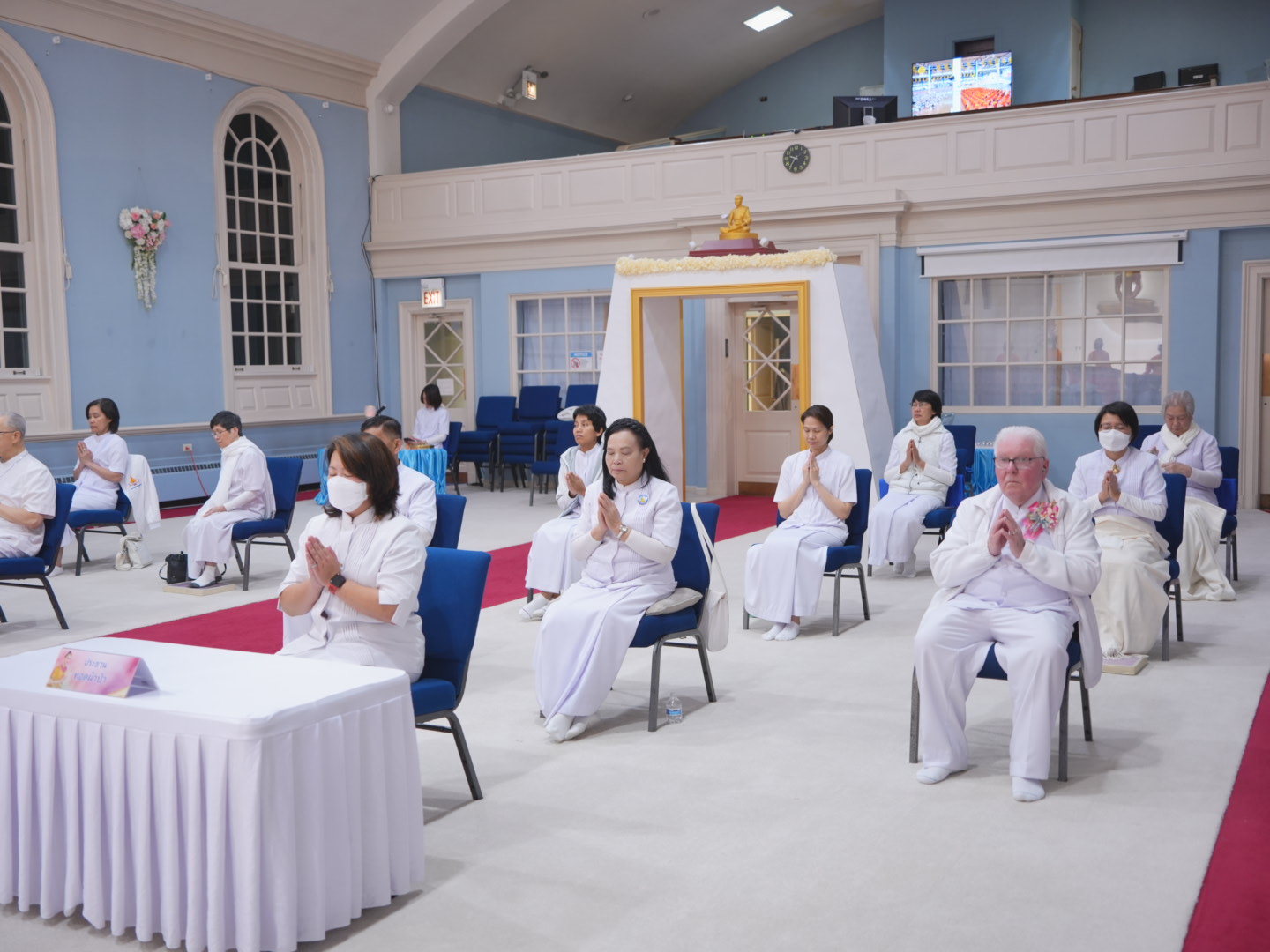 วัดพระธรรมกายชิคาโก จัดงานบุญบูชาข้าวพระ