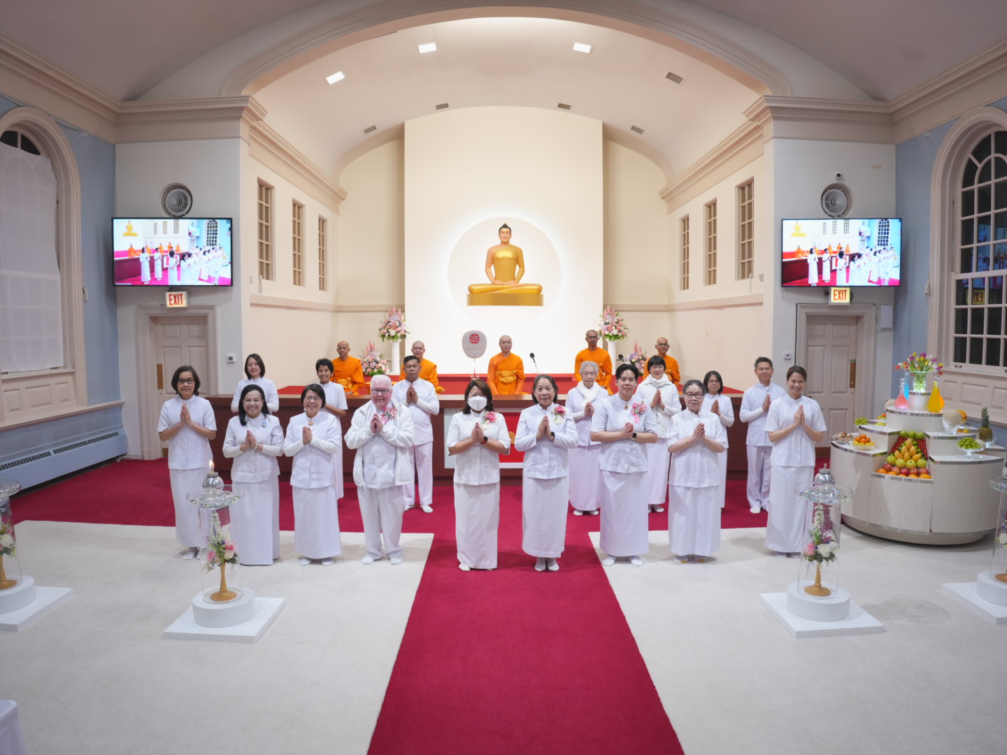 วัดพระธรรมกายชิคาโก จัดงานบุญบูชาข้าวพระ