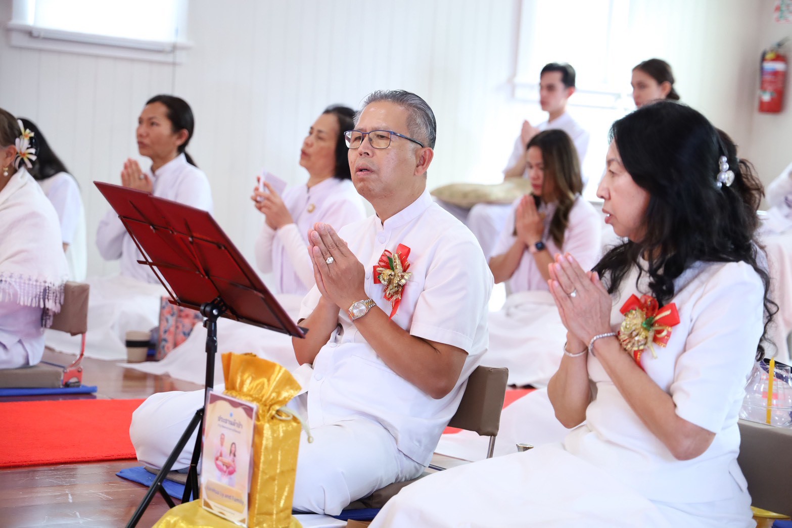 วัดพระธรรมกายโอ๊คแลนด์ จัดงานบุญบูชาข้าวพระ