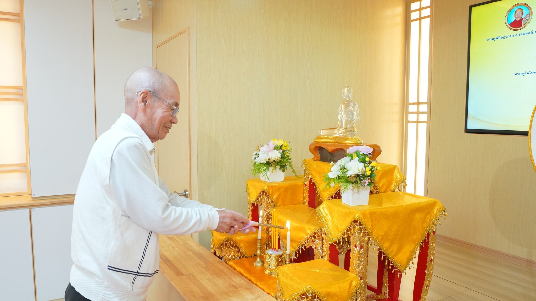 วัดพระธรรมกายโอซาก้า จัดพิธีบุพเปตพลี