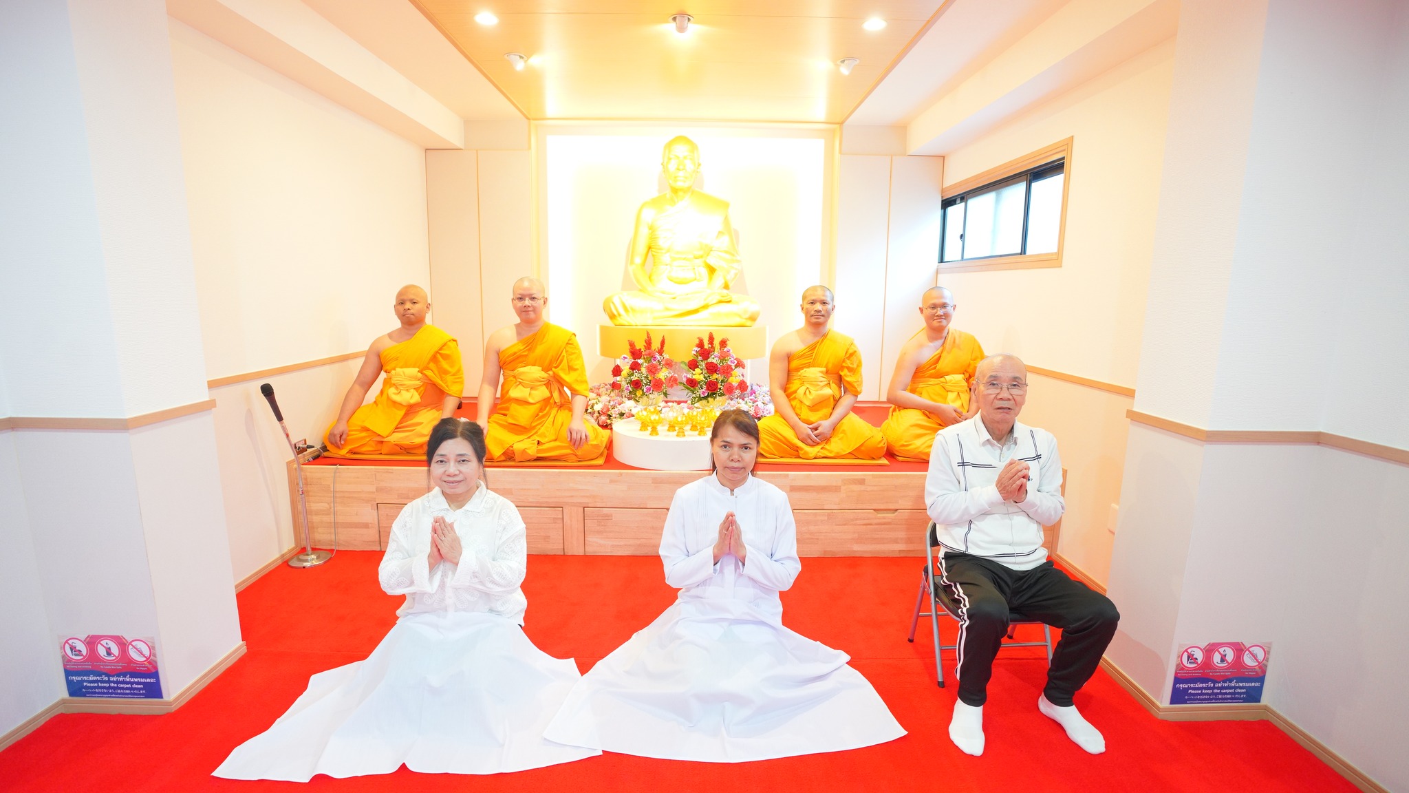 วัดพระธรรมกายโอซาก้า จัดพิธีบุพเปตพลี
