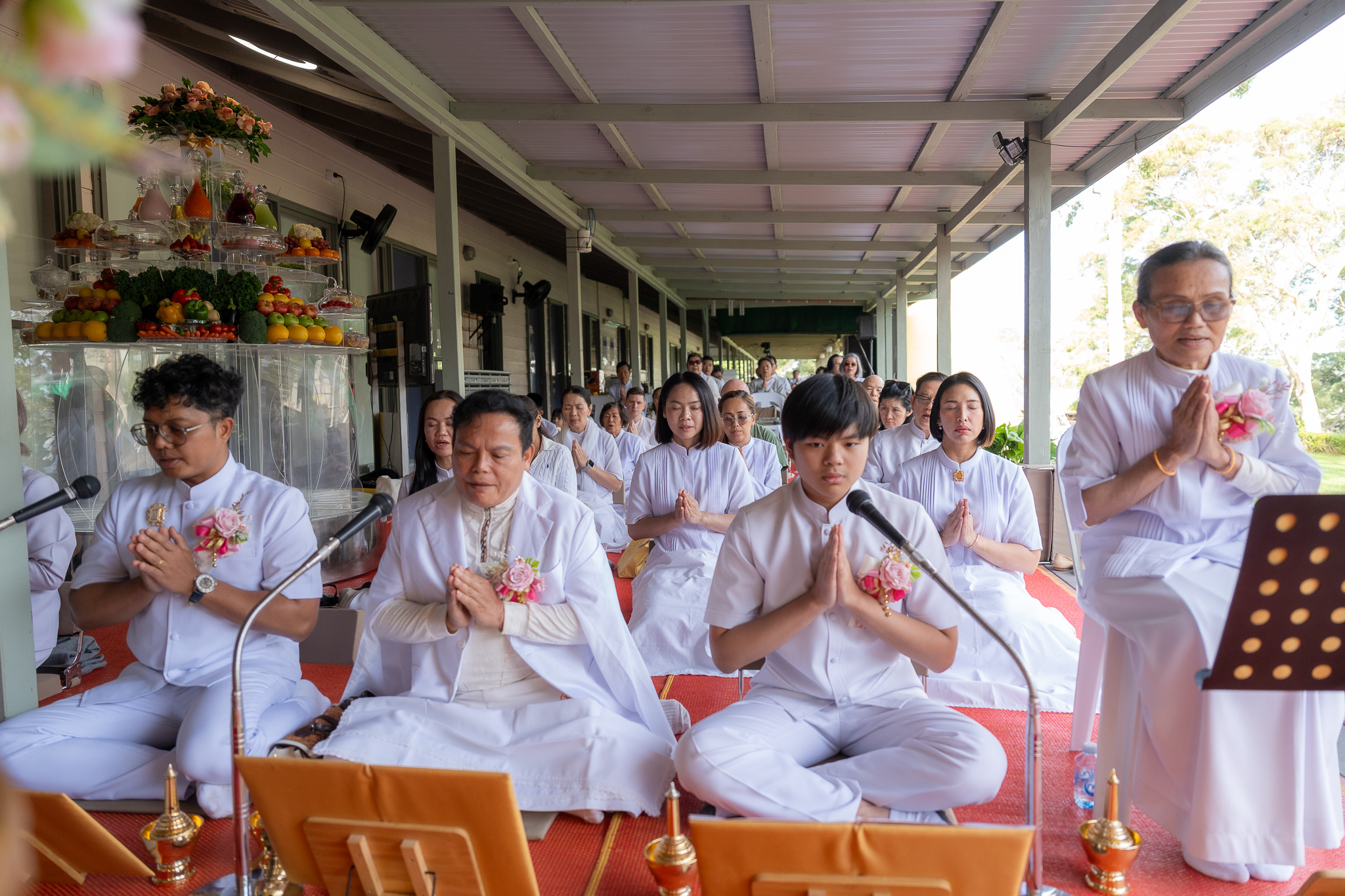 วัดพระธรรมกายนครซิดนีย์ จัดงานบุญบูชาข้าวพระ