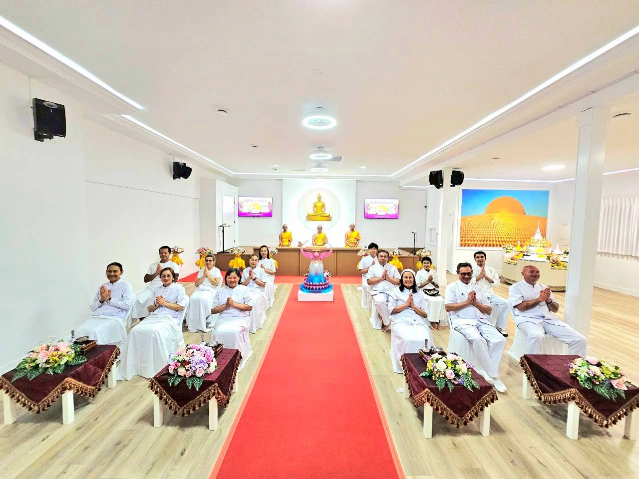 วัดพระธรรมกายแวนคูเวอร์ จัดงานบุญบูชาข้าวพระ
