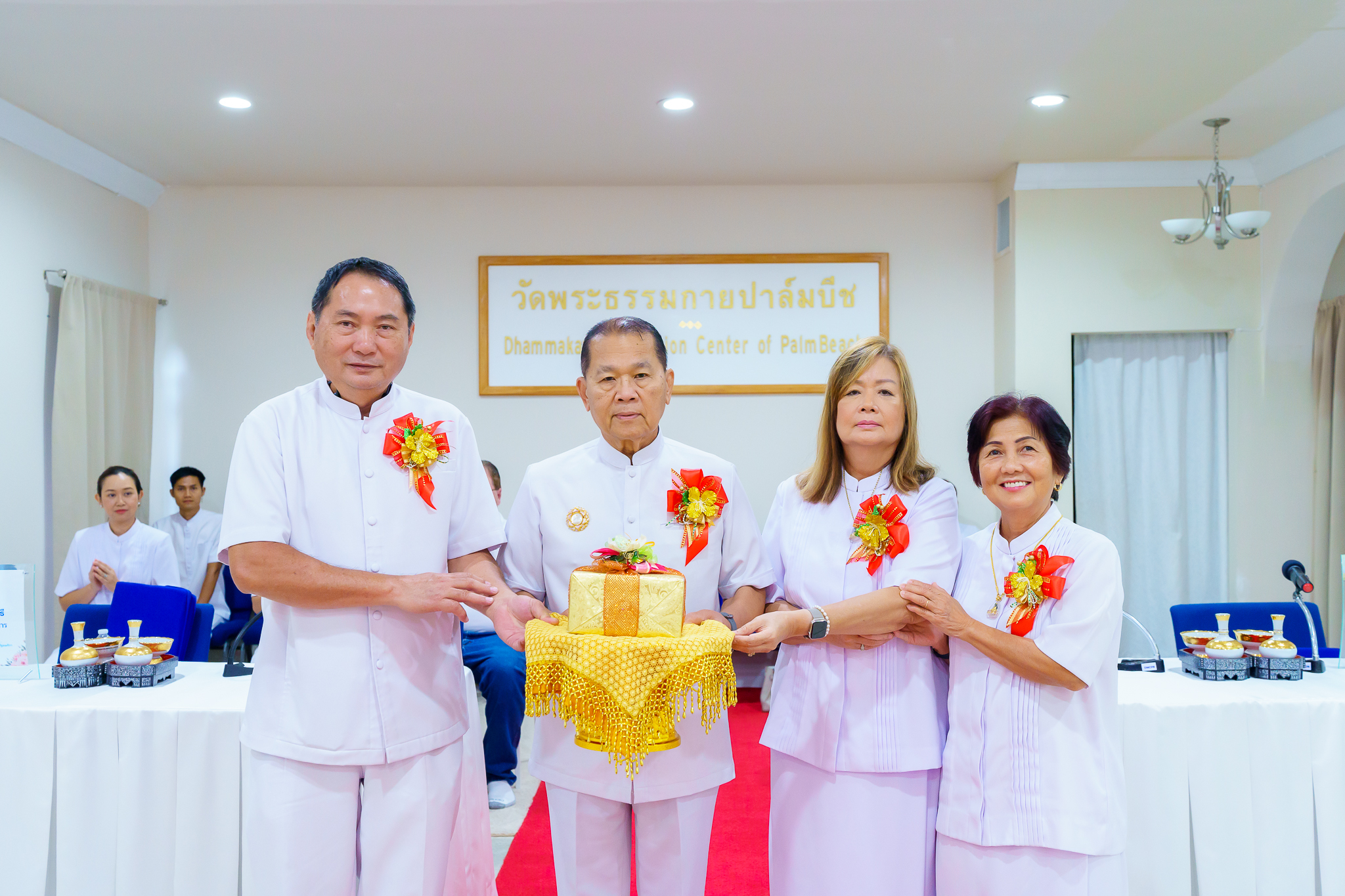 วัดพระธรรมกายปาล์มบีช จัดกิจกรรมงานบุญวันอาทิตย์