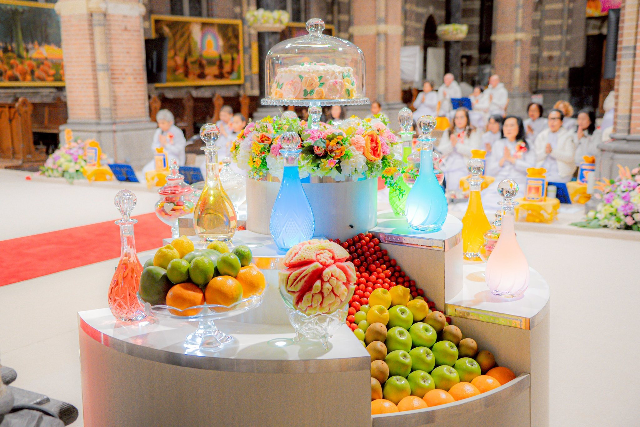 วัดพระธรรมกายเนเธอร์แลนด์ จัดงานบุญบูชาข้าวพระ