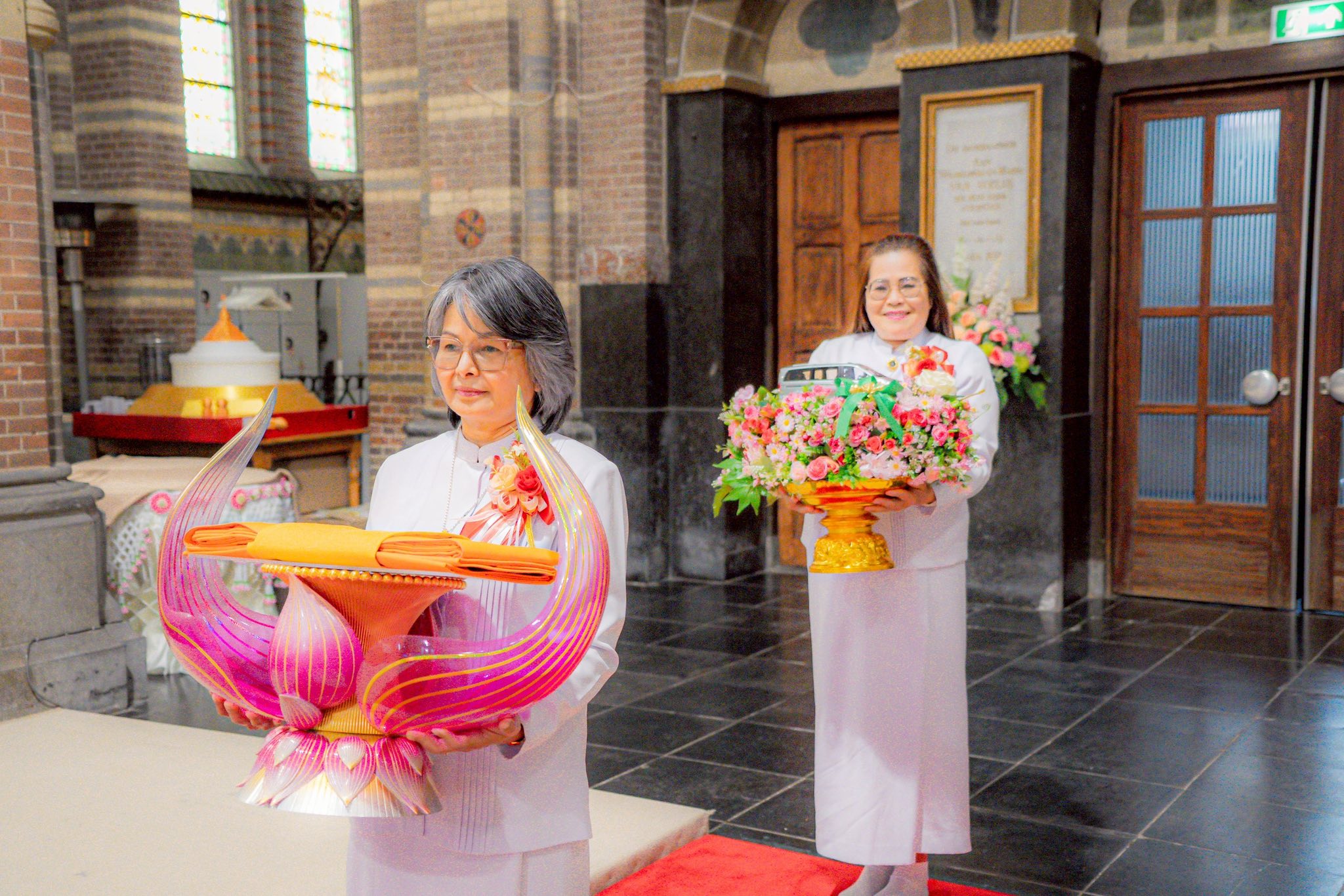 วัดพระธรรมกายเนเธอร์แลนด์ จัดงานบุญบูชาข้าวพระ