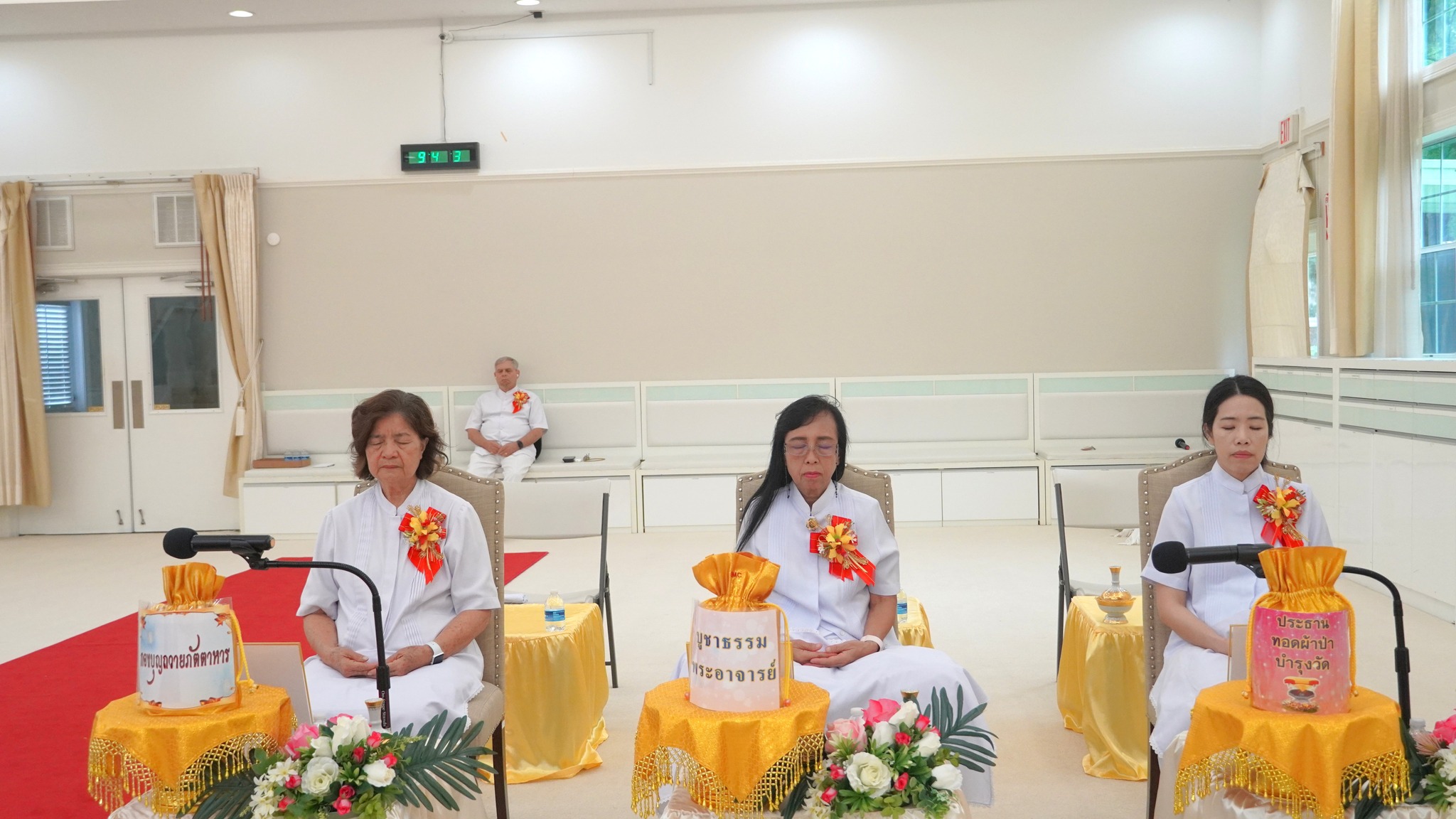 วัดพระธรรมกายฟลอริดา จัดงานบุญวันอาทิตย์