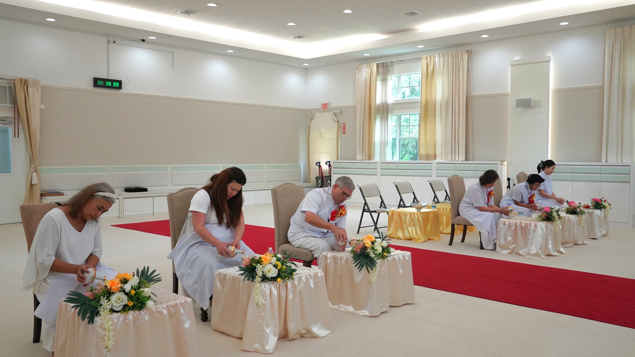 วัดพระธรรมกายฟลอริดา จัดงานบุญวันอาทิตย์