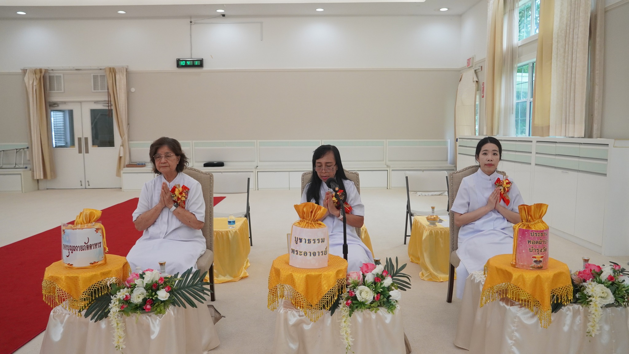 วัดพระธรรมกายฟลอริดา จัดงานบุญวันอาทิตย์
