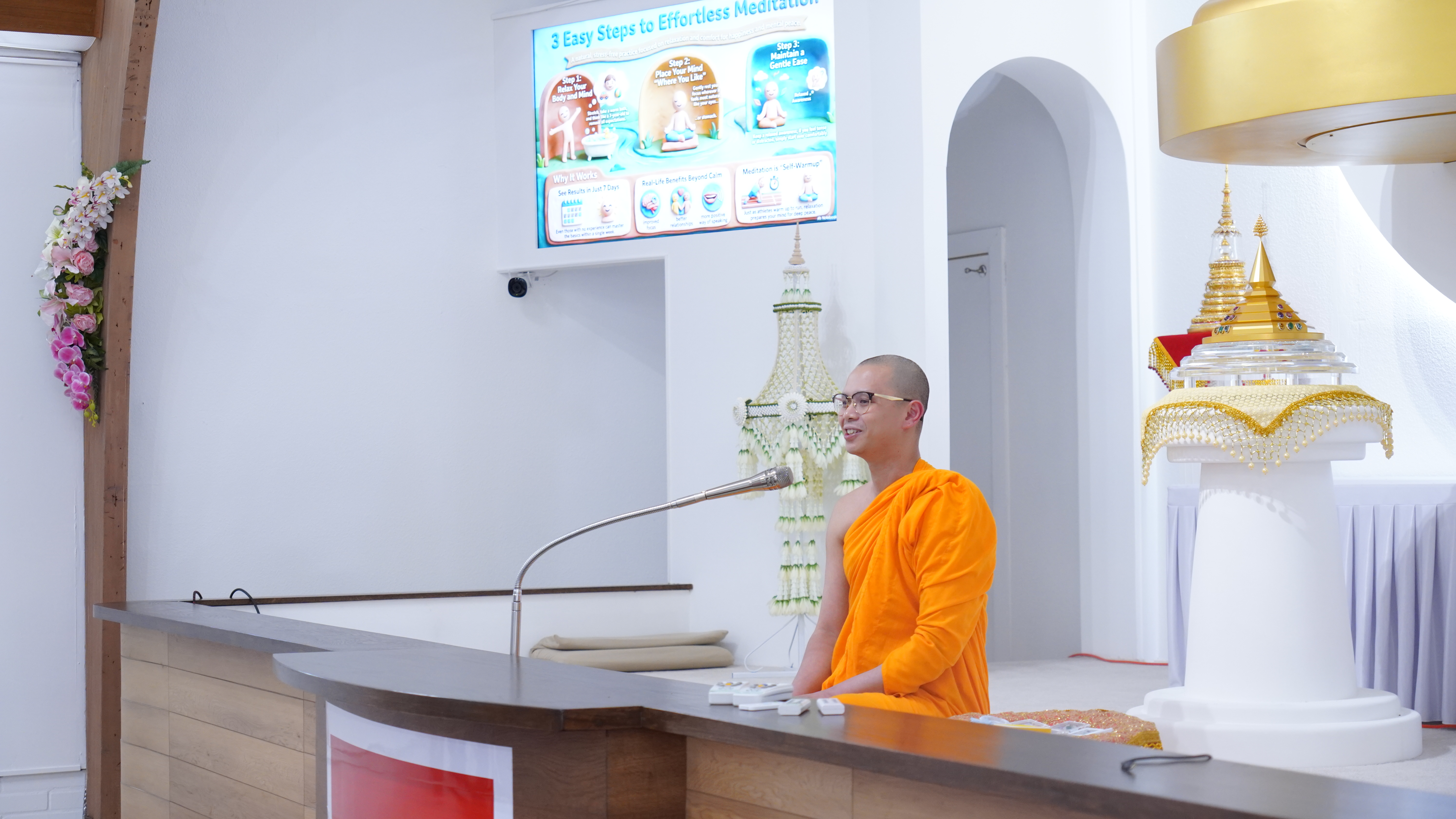 วัดพระธรรมกายซีแอตเติล จัดกิจกรรมคลาสสมาธิแก่ชาวท้องถิ่น