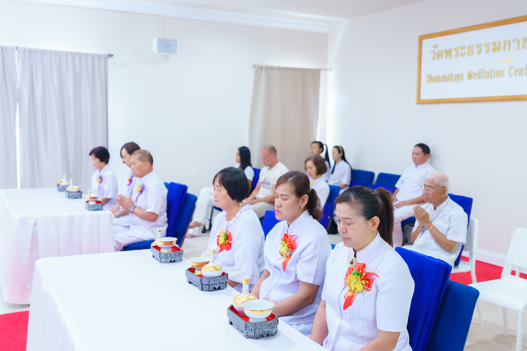 วัดพระธรรมกายปาล์มบีช จัดงานบุญวันอาทิตย์