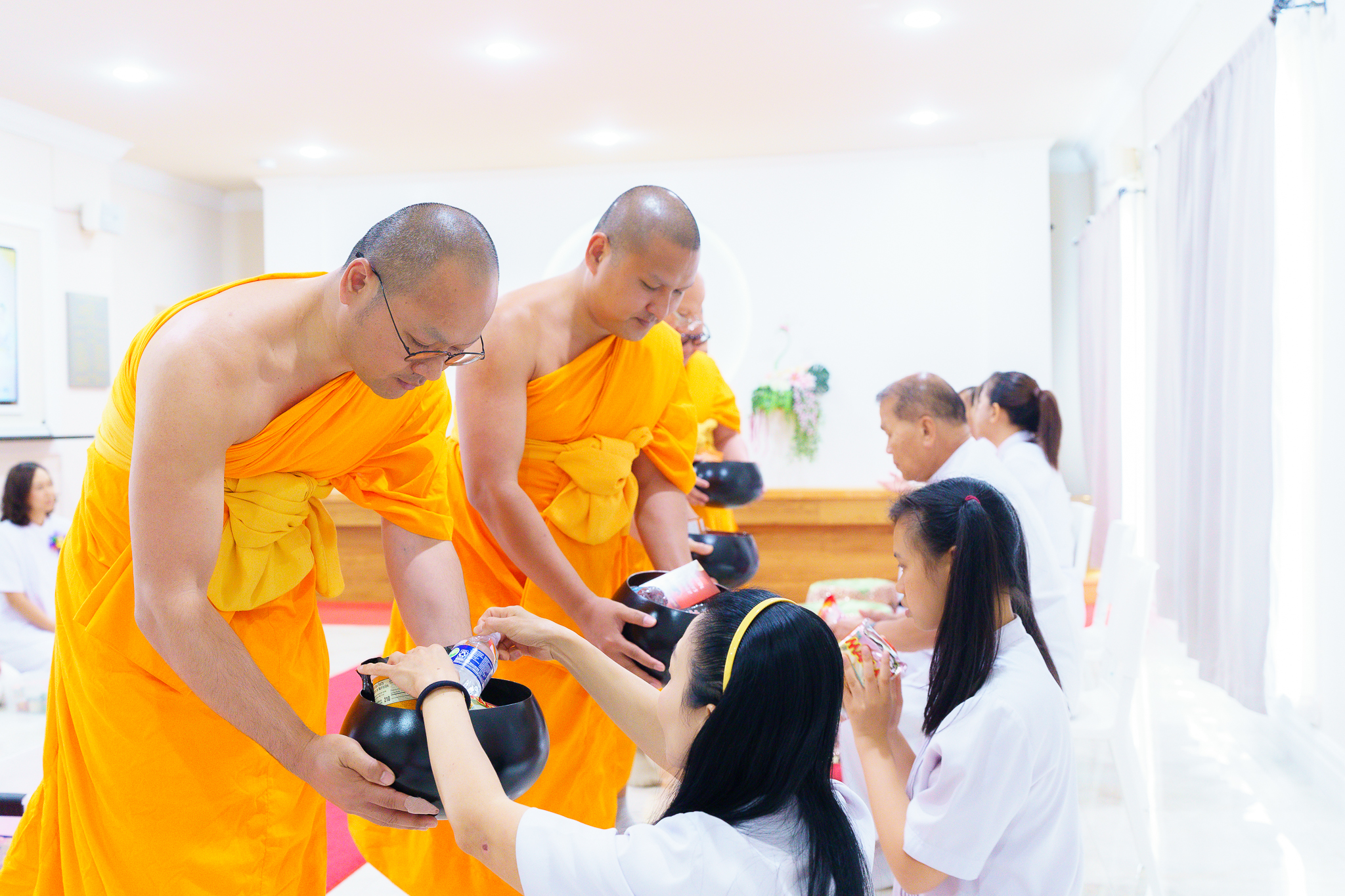วัดพระธรรมกายปาล์มบีช จัดงานบุญวันอาทิตย์