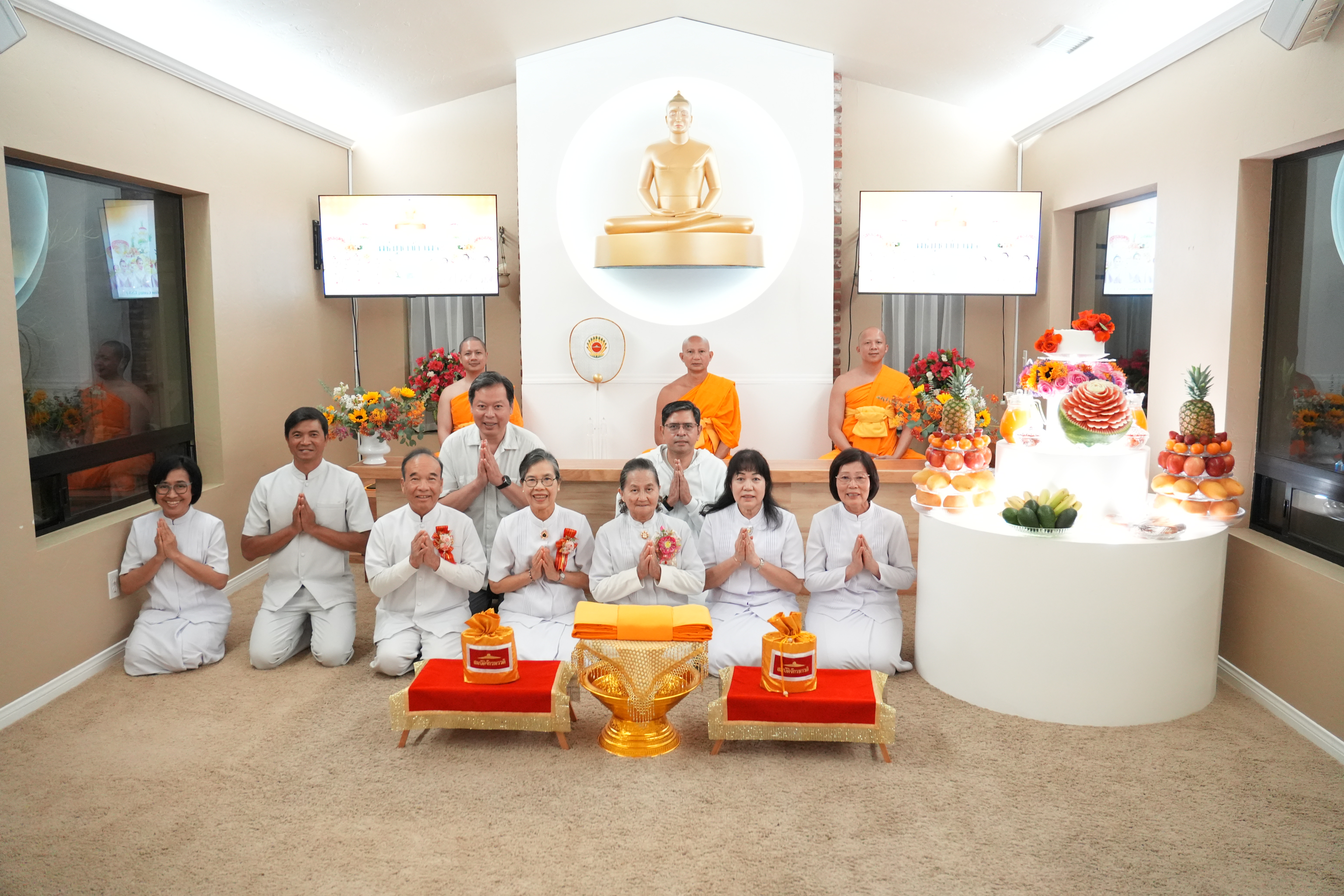 วัดภาวนาซานดิเอโก จัดงานบุญบูชาข้าวพระ