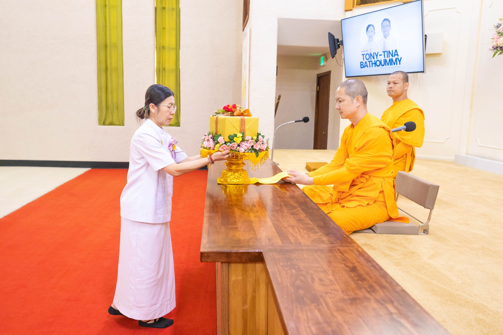 วัดพระธรรมกายแคนซัส จัดงานบุญวันอาทิตย์
