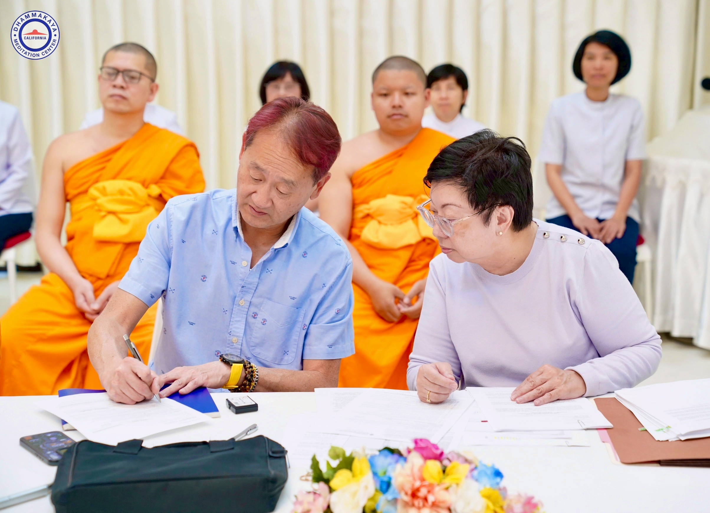 วัดพระธรรมกายแคลิฟอร์เนีย ลงนามสัญญากับธนาคารแห่งรัฐแคลิฟอร์เนีย ก่อสร้างอาคารอุโบสถ 82 ปี หลวงพ่อธัมมชโย