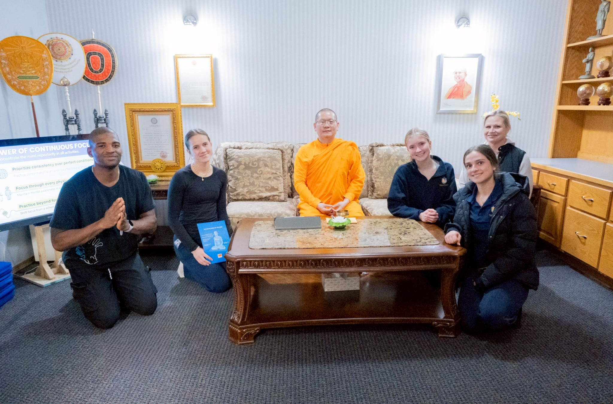 วัดพระธรรมกายมินเนโซตา จัดปฏิบัติธรรมโครงการ Inner Peace and Relaxation