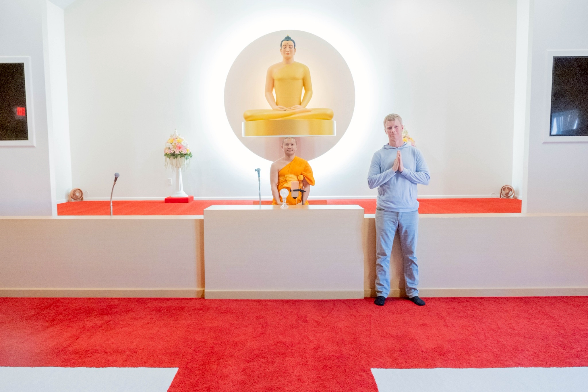 วัดพระธรรมกายมินเนโซตา จัดปฏิบัติธรรมโครงการ Inner Peace and Relaxation