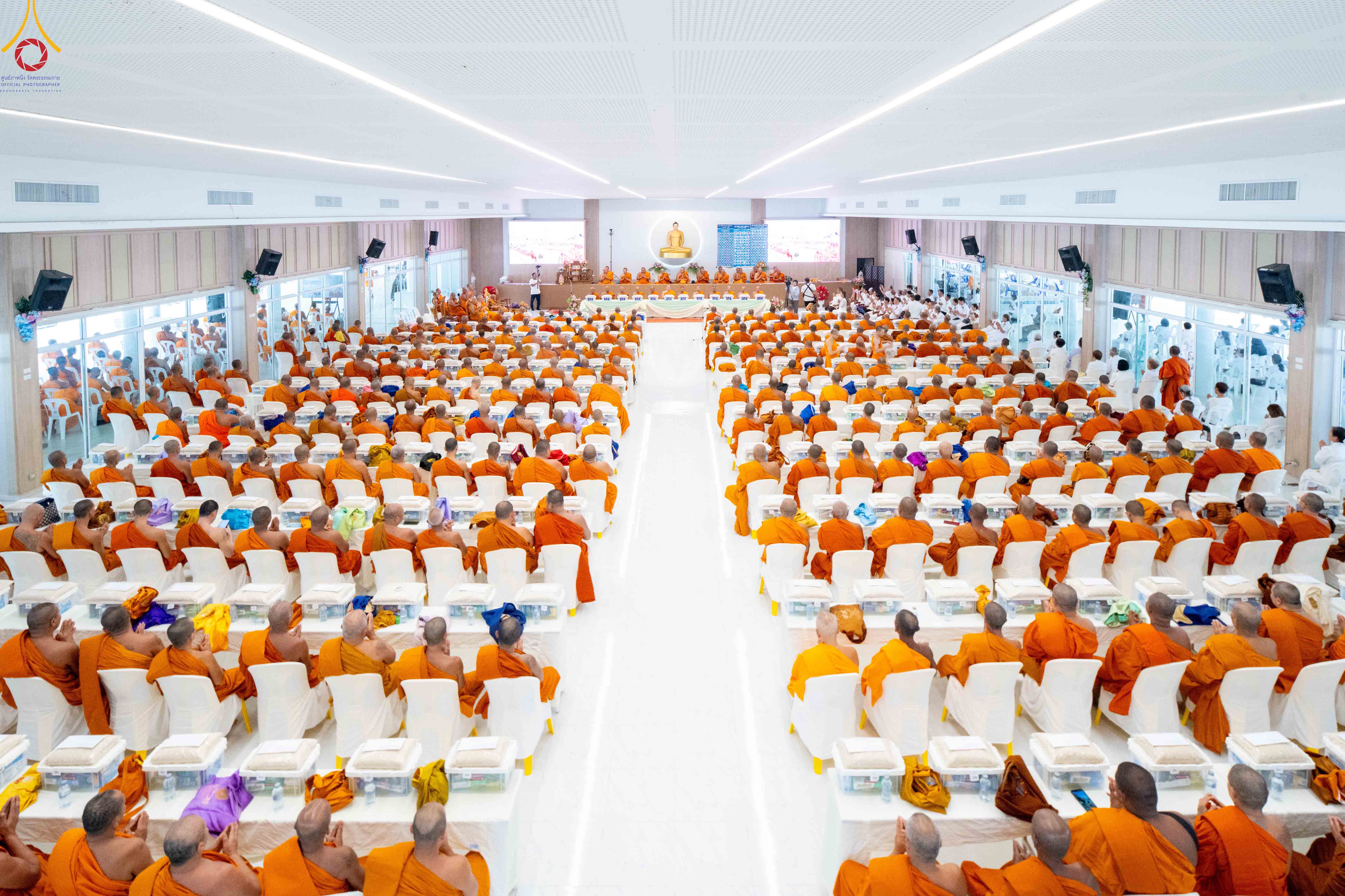 วัดพระธรรมกาย จัดถวายมหาสังฆทาน 323 วัด 4 จังหวัดชายแดนภาคใต้ ปีที่ 22 ครั้งที่ 185