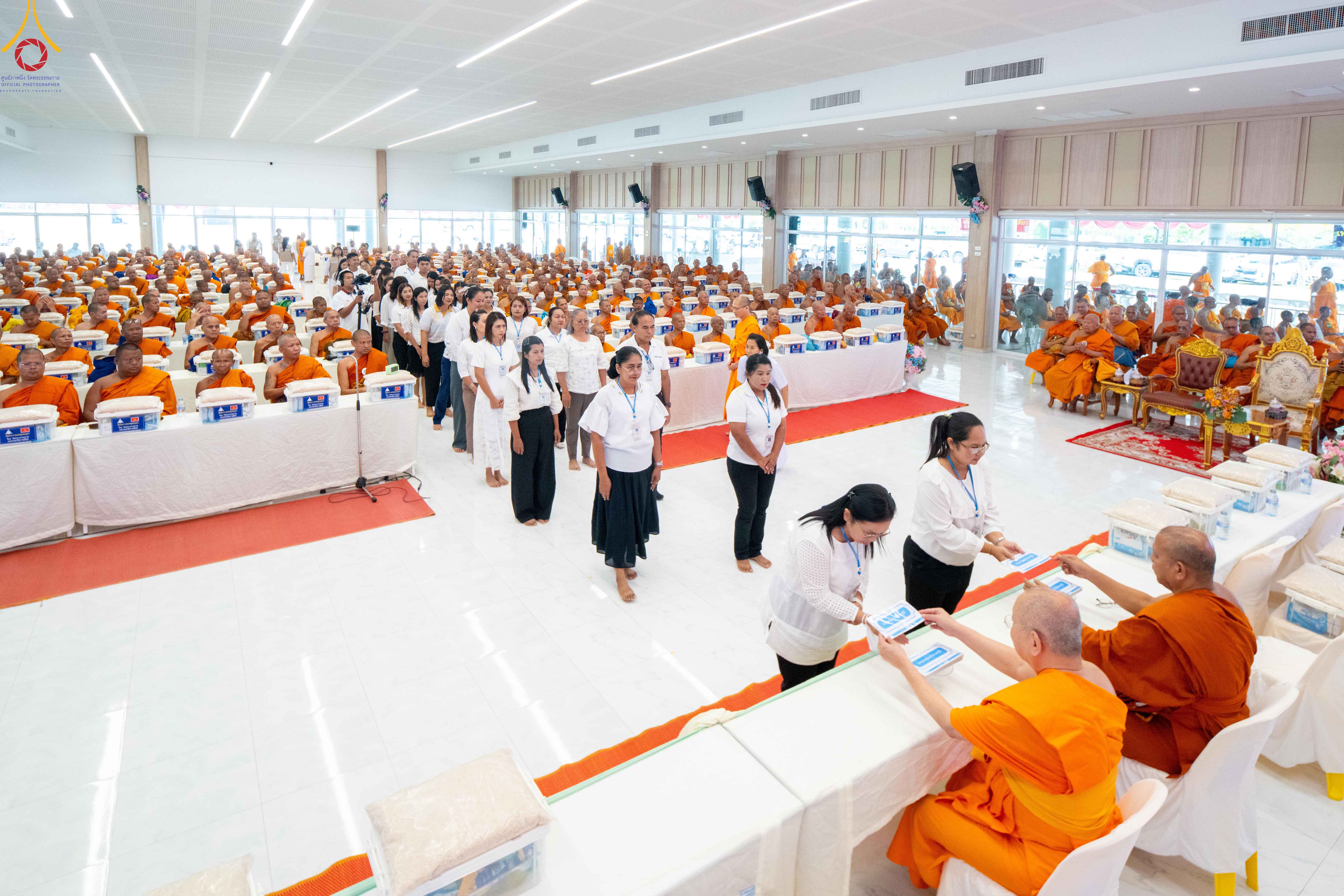 วัดพระธรรมกาย จัดถวายมหาสังฆทาน 323 วัด 4 จังหวัดชายแดนภาคใต้ ปีที่ 22 ครั้งที่ 185