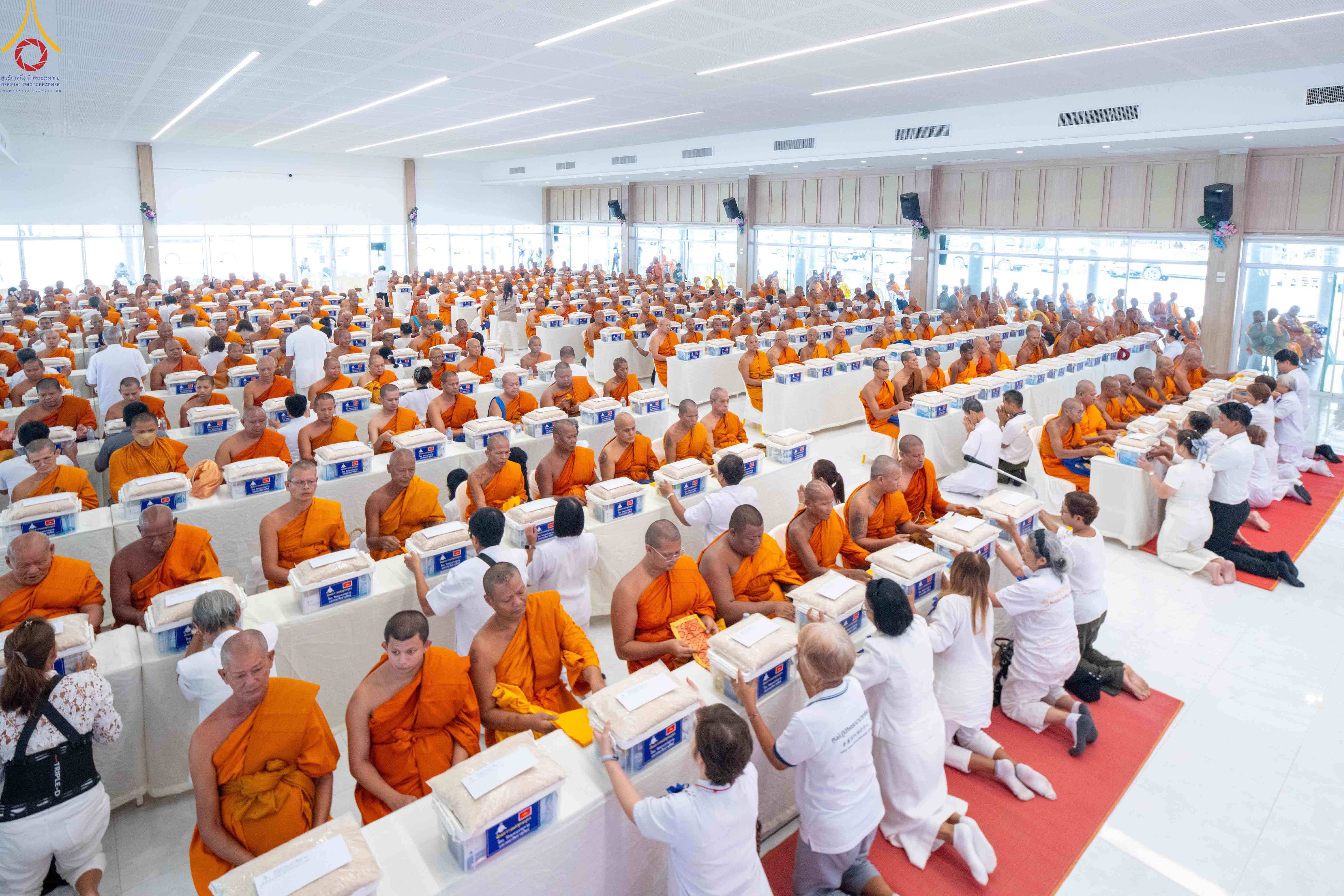 วัดพระธรรมกาย จัดถวายมหาสังฆทาน 323 วัด 4 จังหวัดชายแดนภาคใต้ ปีที่ 22 ครั้งที่ 185