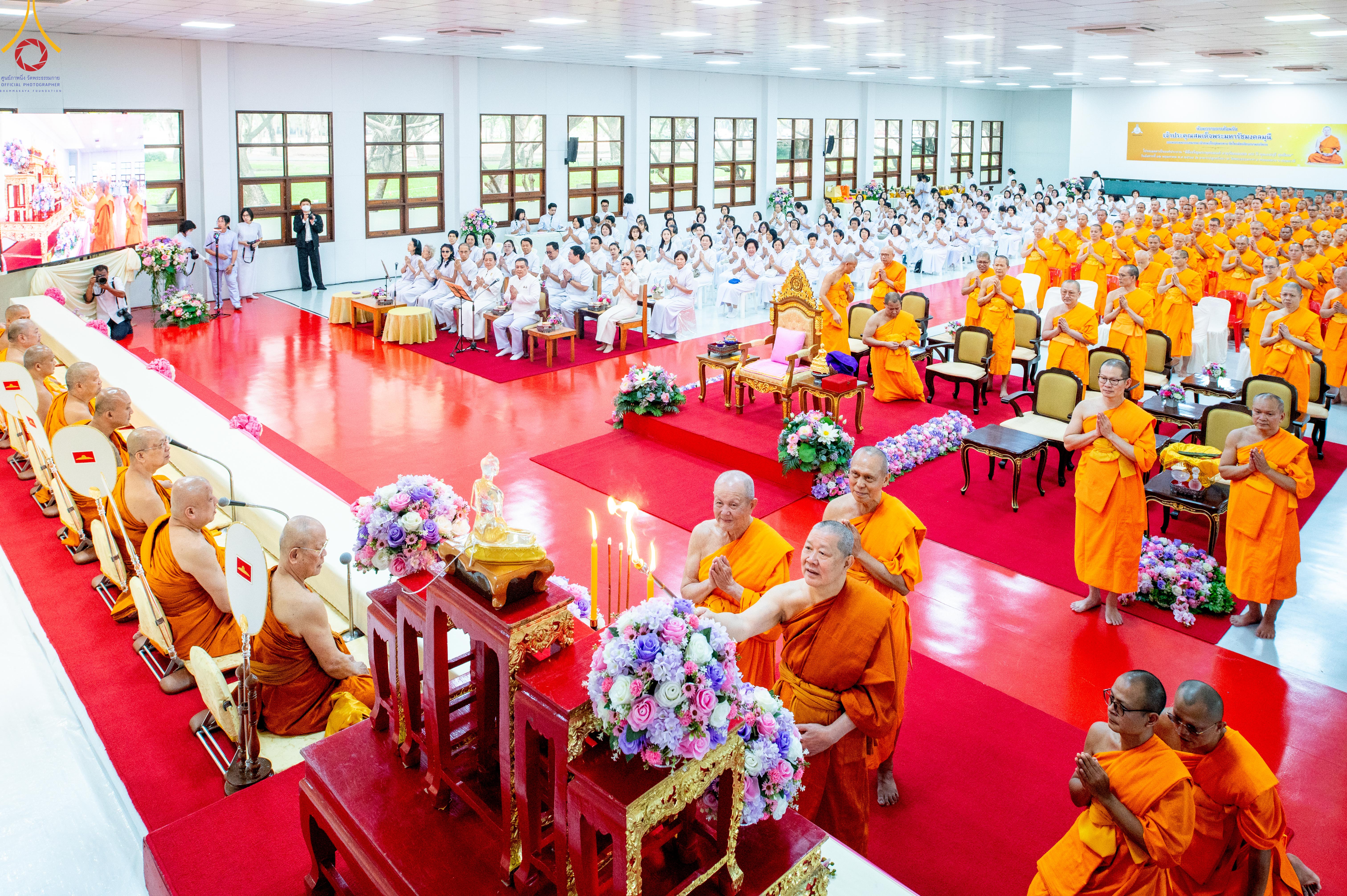 พิธีเจริญพระพุทธมนต์ อายุวัฒนมงคล 98 ปี คุณแม่จุรี สุทธิผล