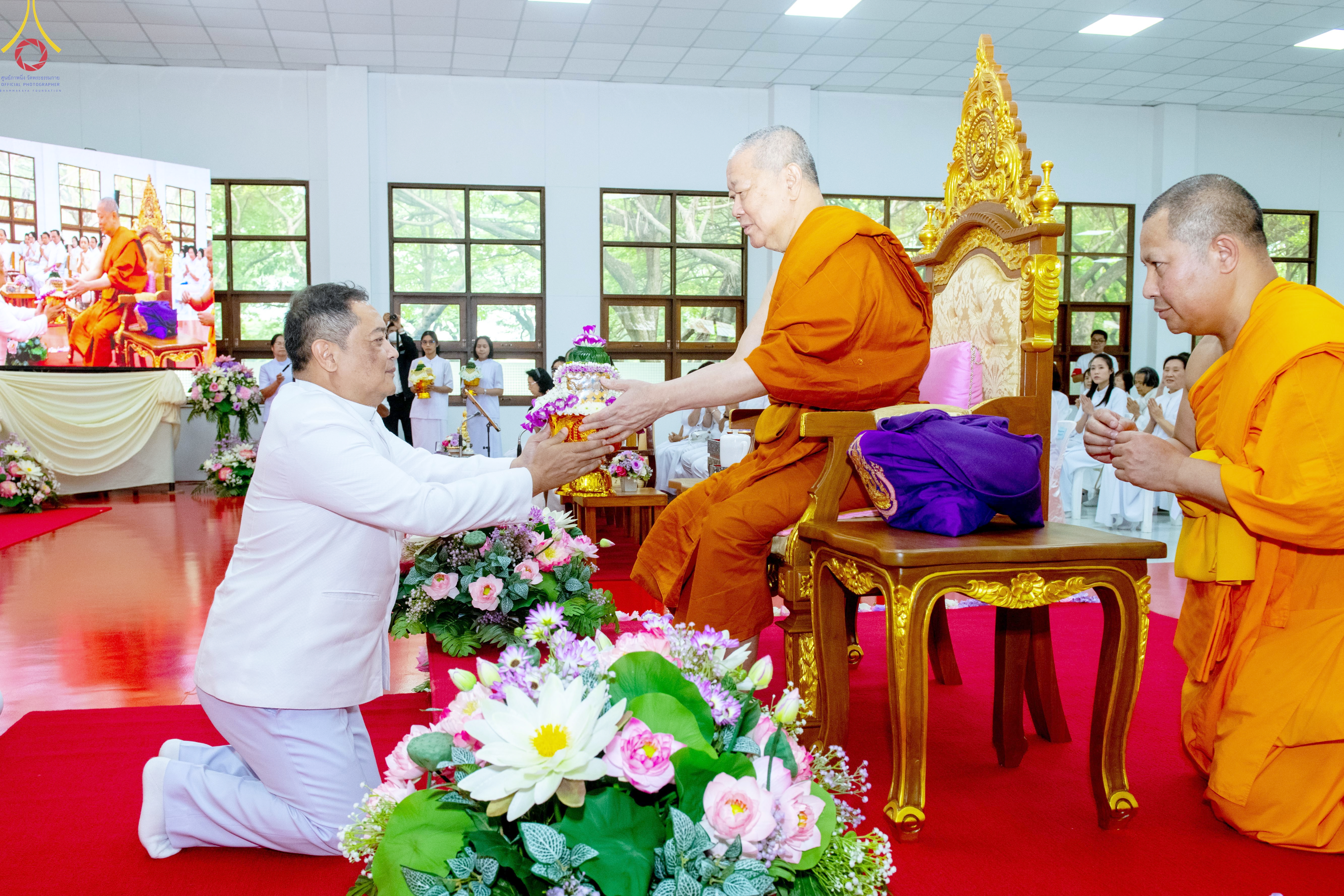 พิธีเจริญพระพุทธมนต์ อายุวัฒนมงคล 98 ปี คุณแม่จุรี สุทธิผล
