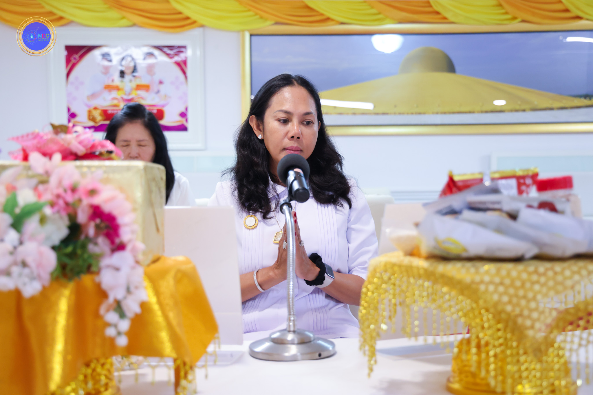 วัดพระธรรมกายดีซี จัดกิจกรรมงานบุญวันอาทิตย์