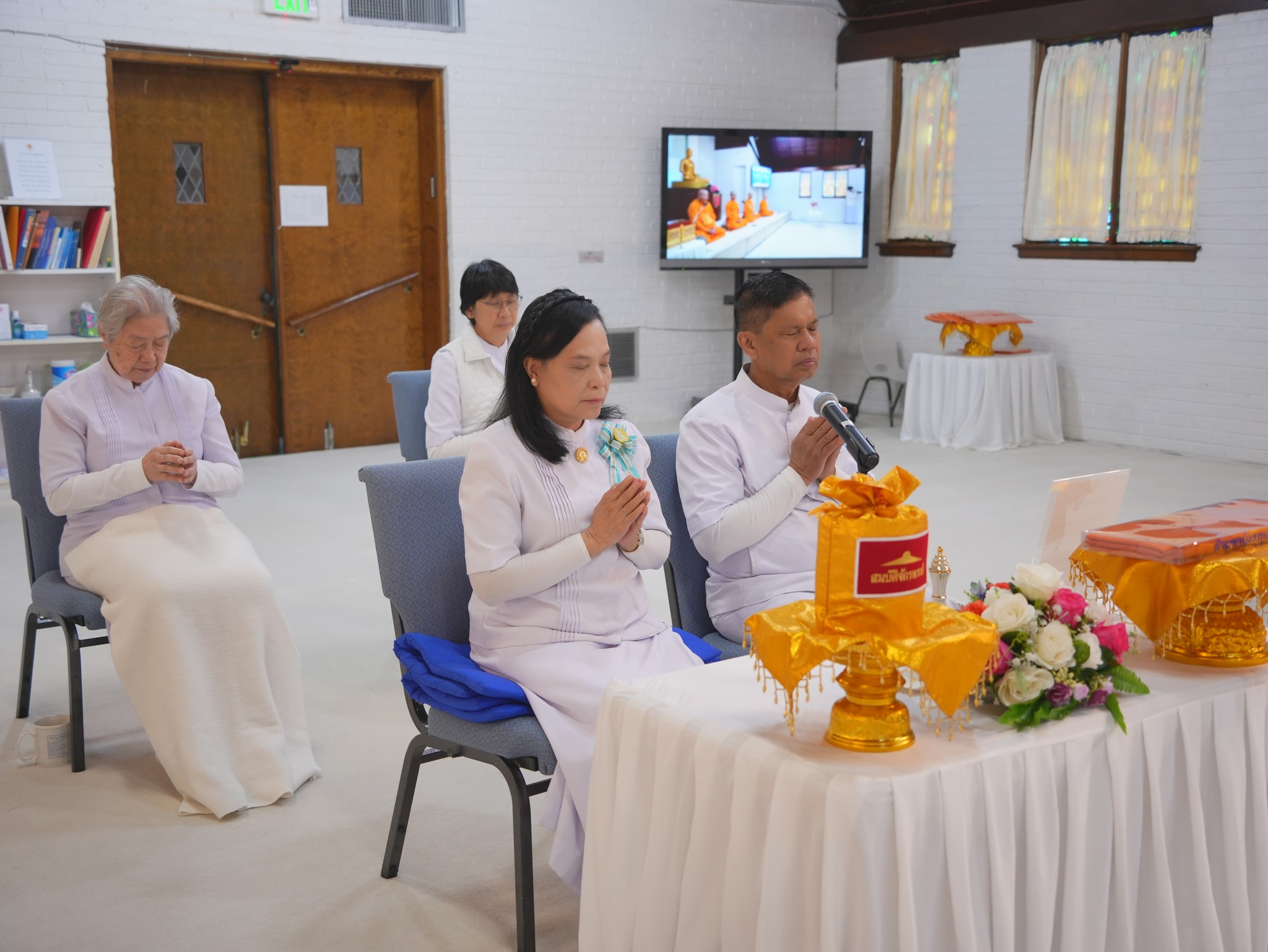 วัดพระธรรมกายชิคาโก จัดพิธีบุพเปตพลี