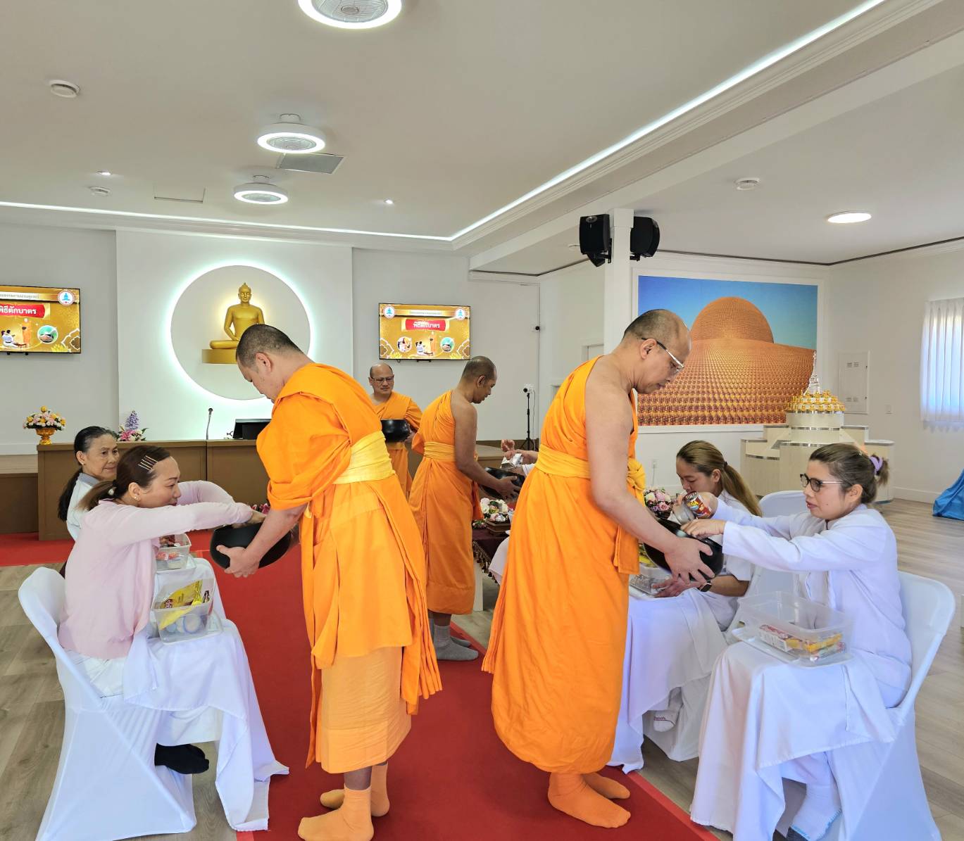 วัดพระธรรมกายแวนคูเวอร์ จัดกิจกรรมงานบุญวันอาทิตย์